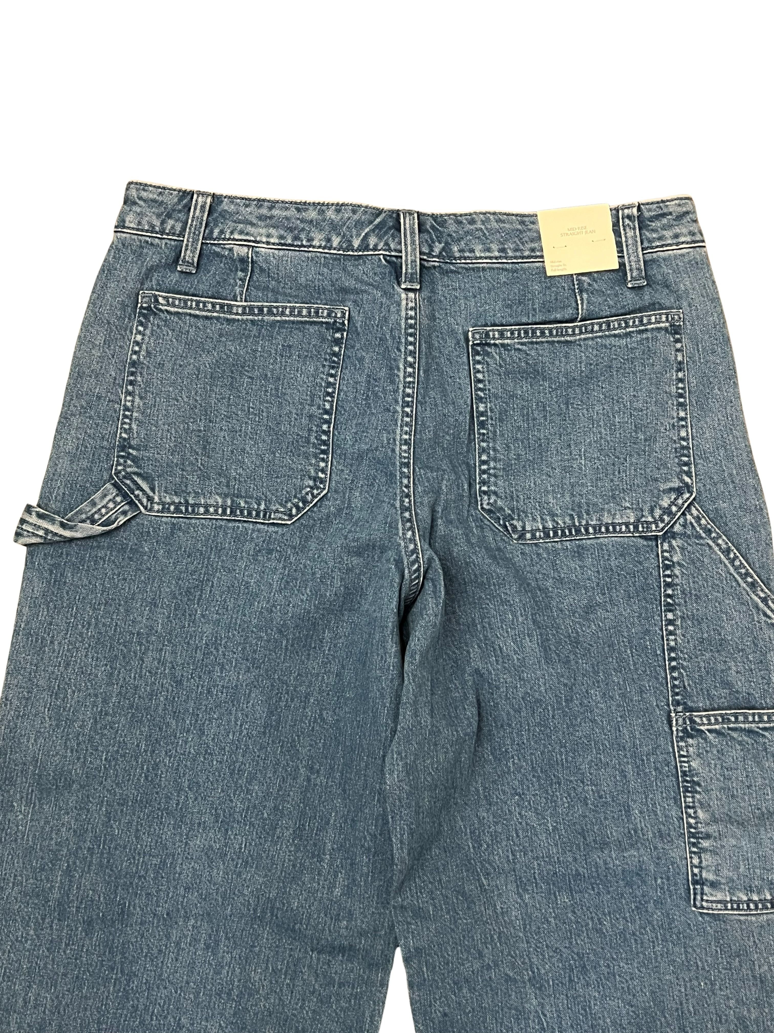 Banana Republic Mid-Rise Straight Carpenter Jeans NWT Size 30/10