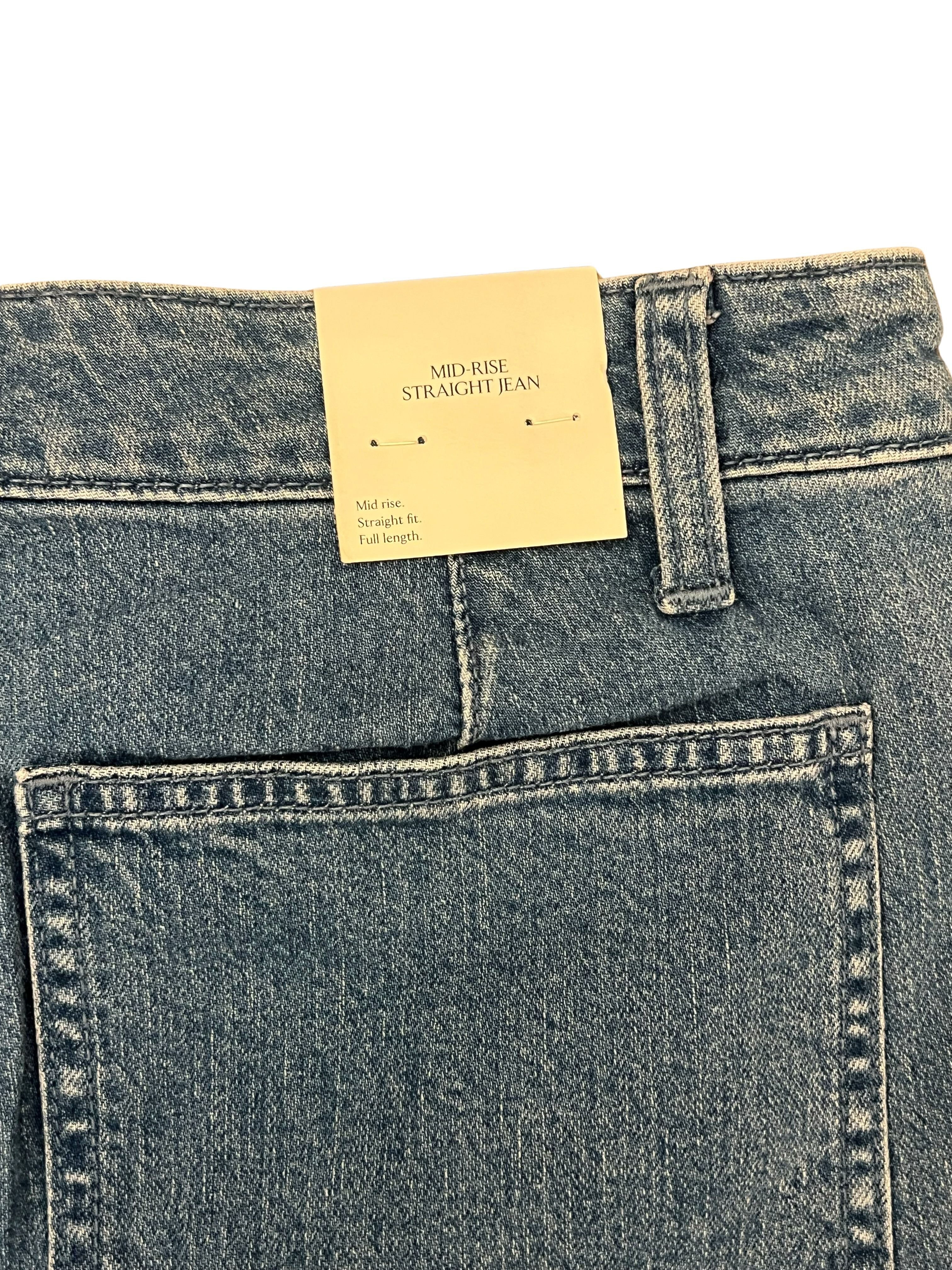 Banana Republic Mid-Rise Straight Carpenter Jeans NWT Size 30/10
