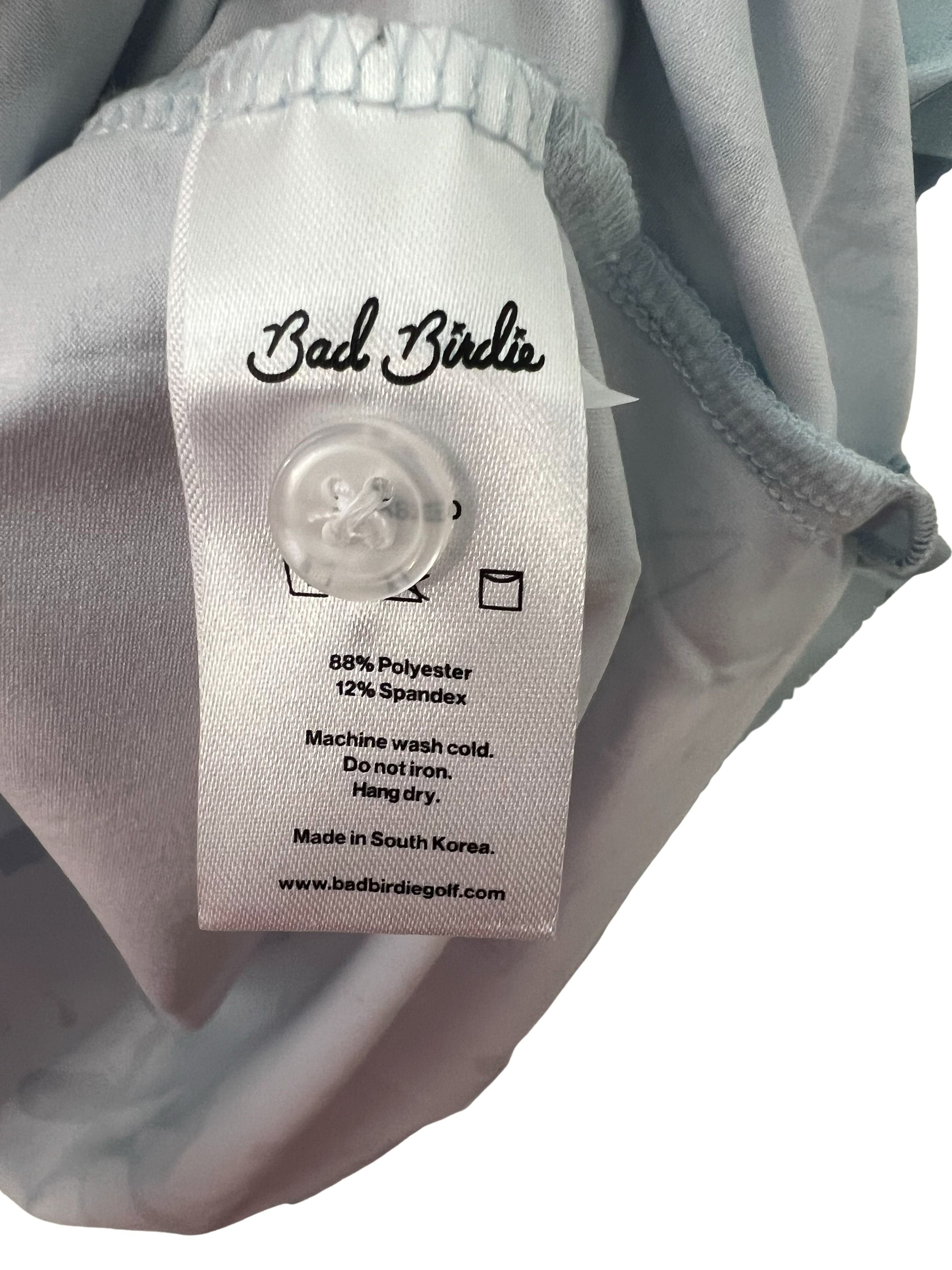 Bad Birdie Men's Golf Polo Shirt Size M Novelty Print NWT