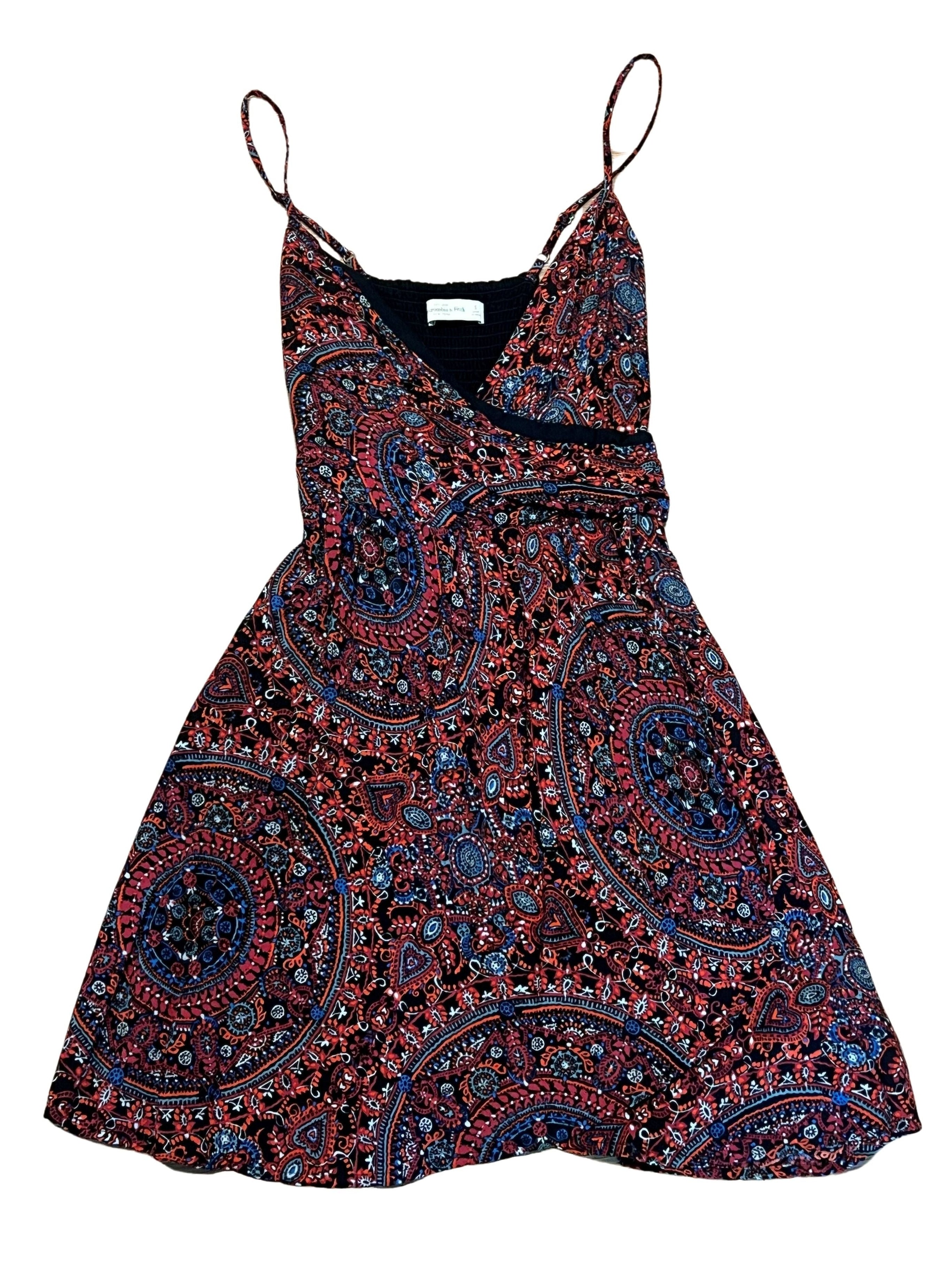Abercrombie & Fitch Paisley Print Cami Sundress Size S