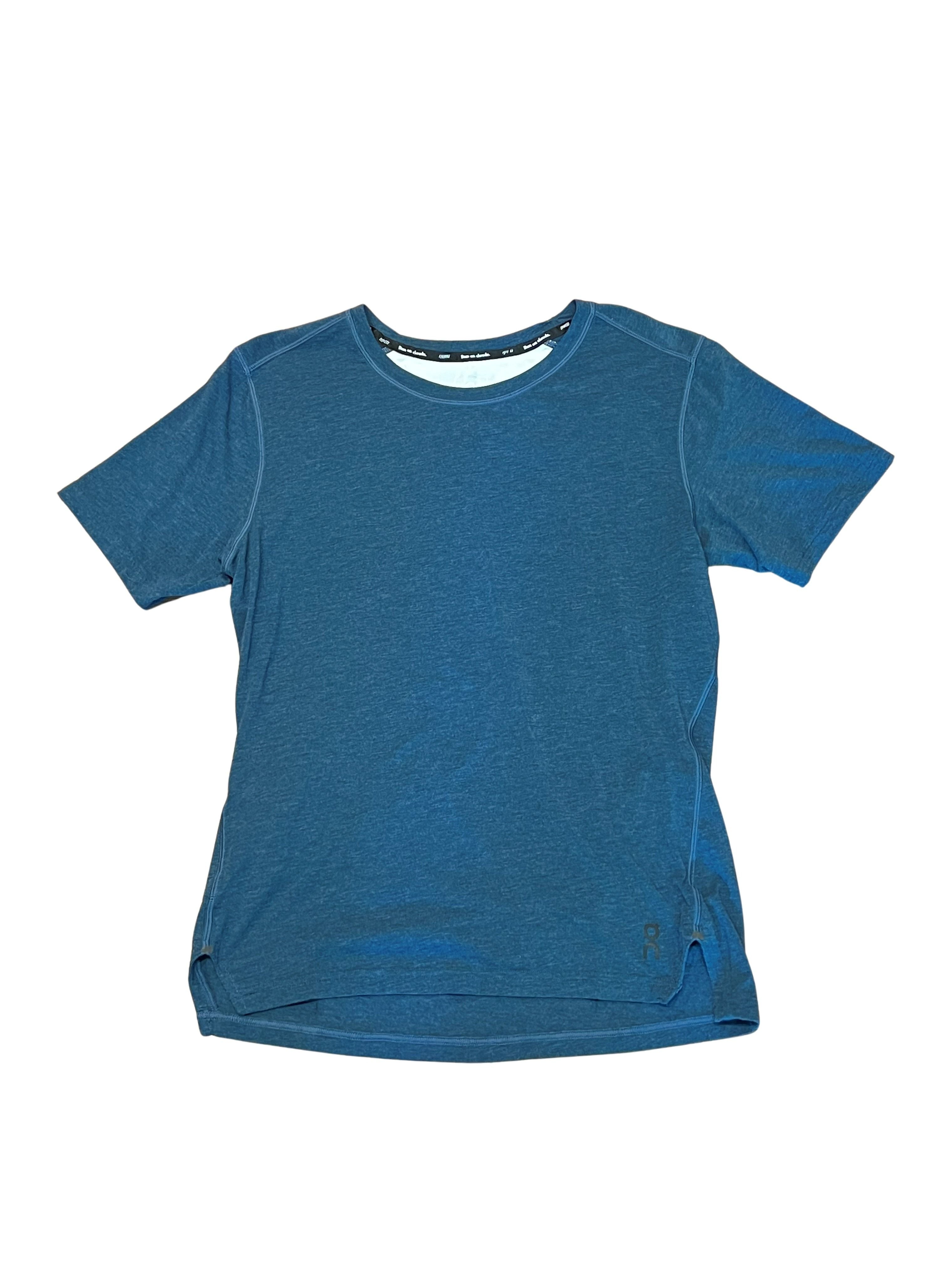 On Running Men's Short Sleeve T-Shirt Blue Size S