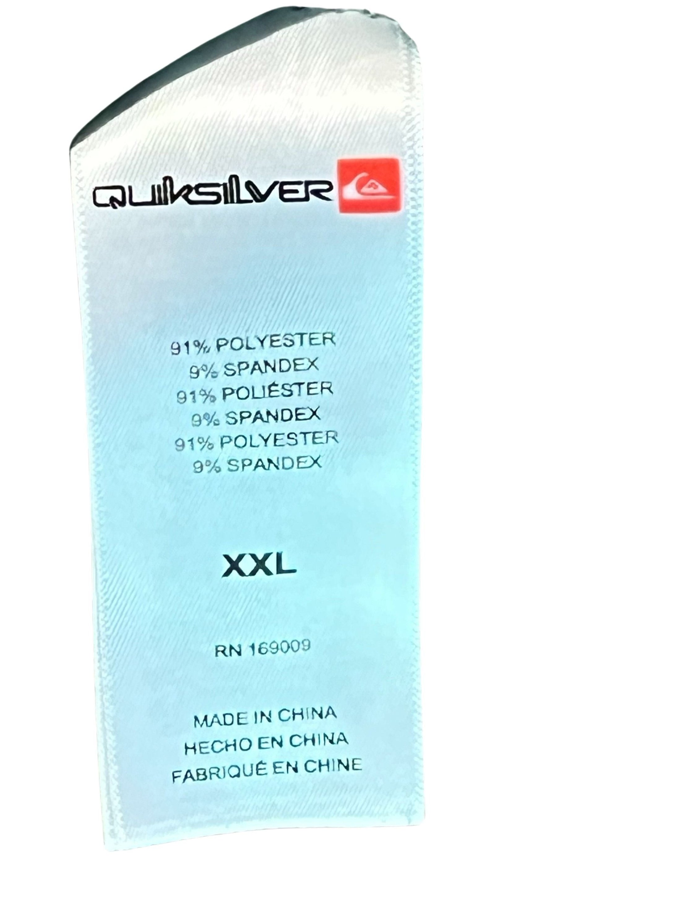 Quiksilver Dryflight Men's XXL Heather Green Athletic T-Shirt
