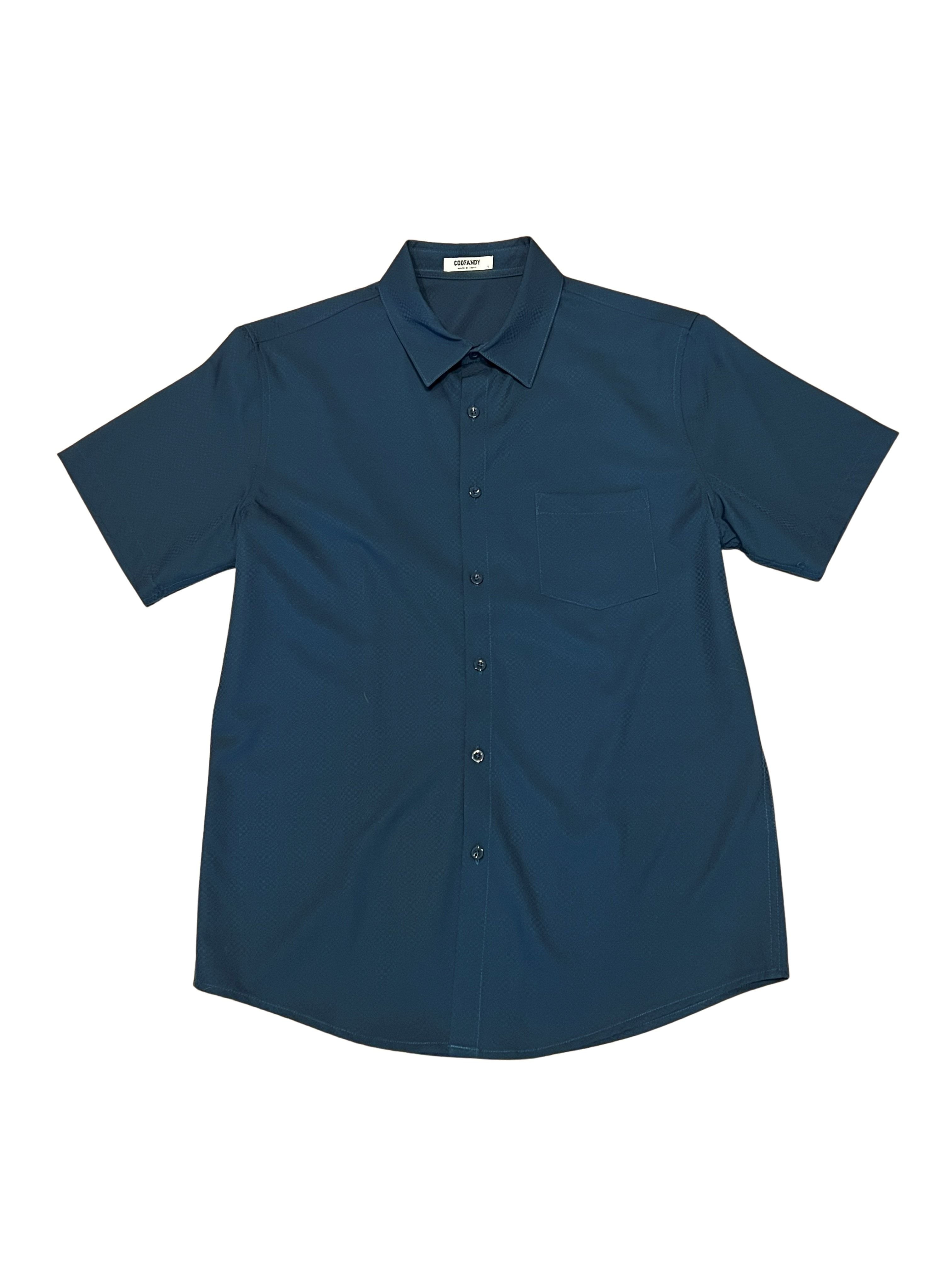 Coofandy Men's Navy Blue Polo Shirt - Size S