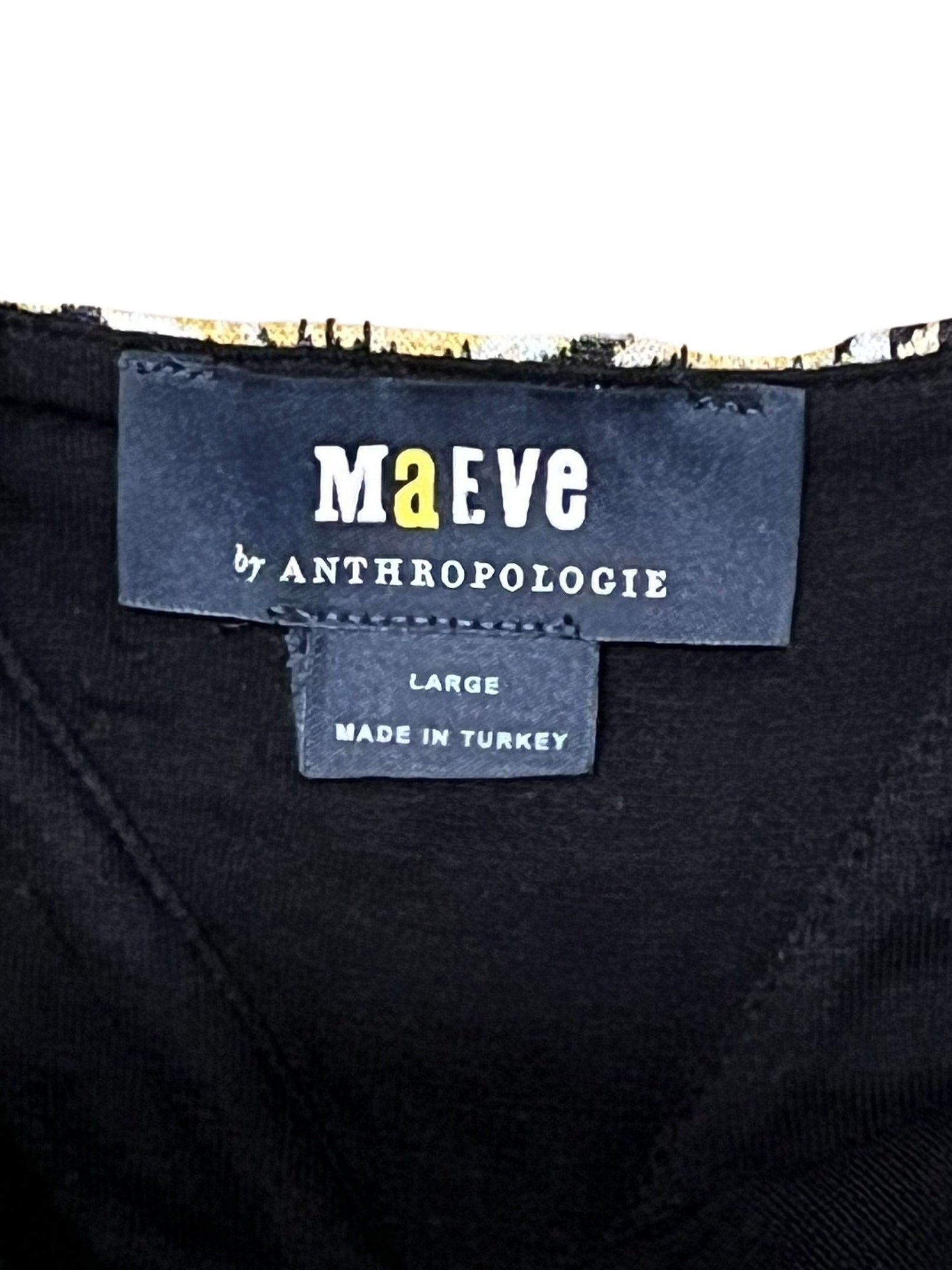 Maeve by Anthropologie Daisy Floral Crop Top Sz Large