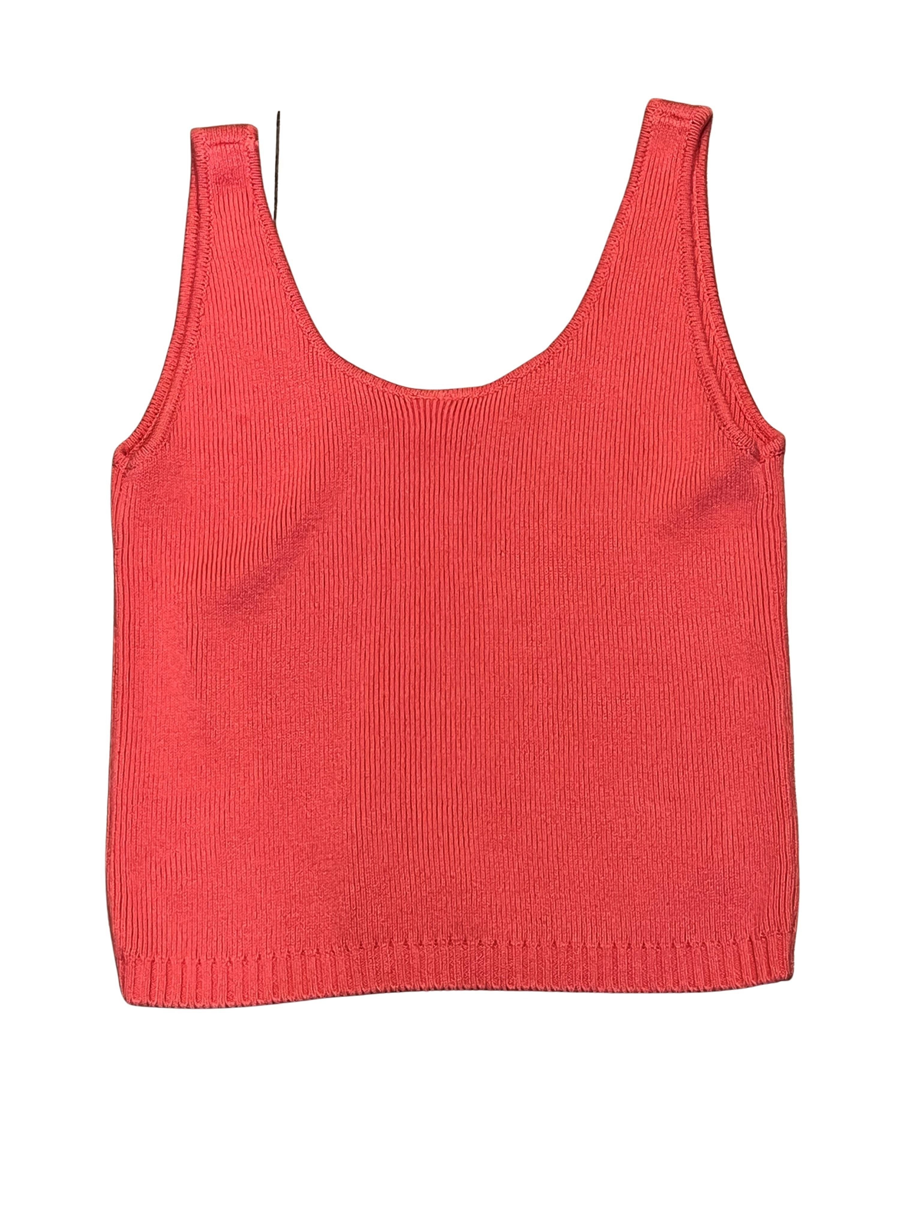 Magascioni Coral Ribbed Knit Racerback Tank Top Size XS