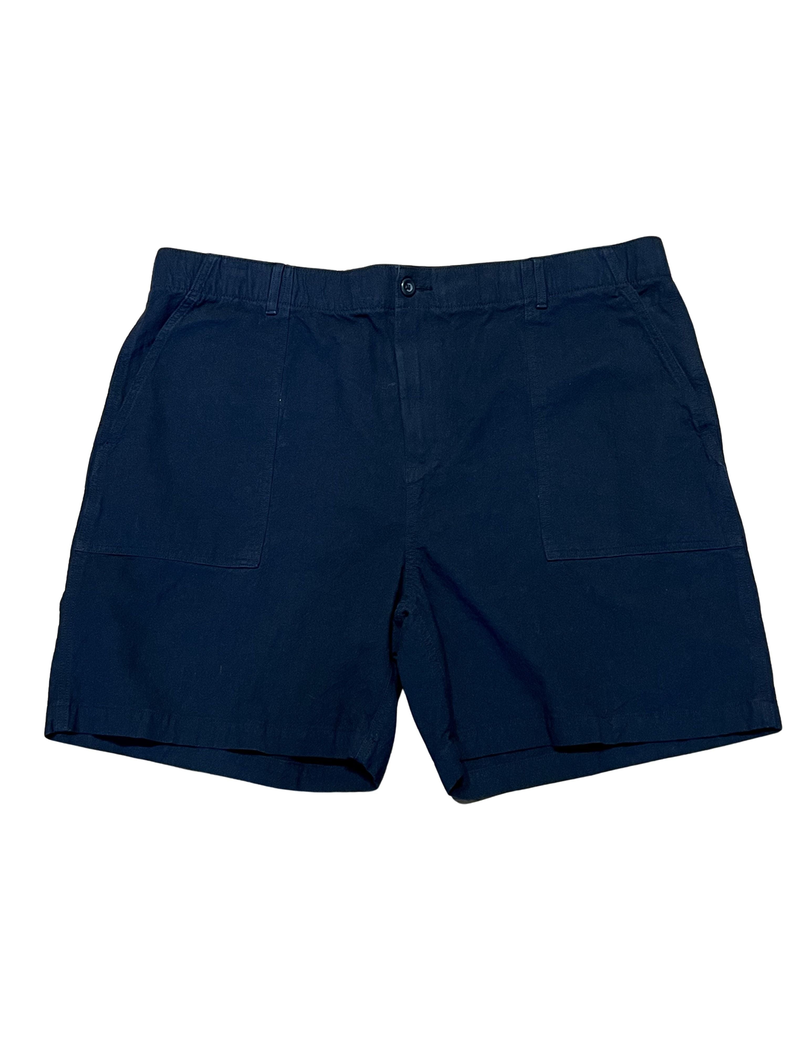 Old Navy Men's XXL Relaxed Fit Navy Cargo-Style Shorts