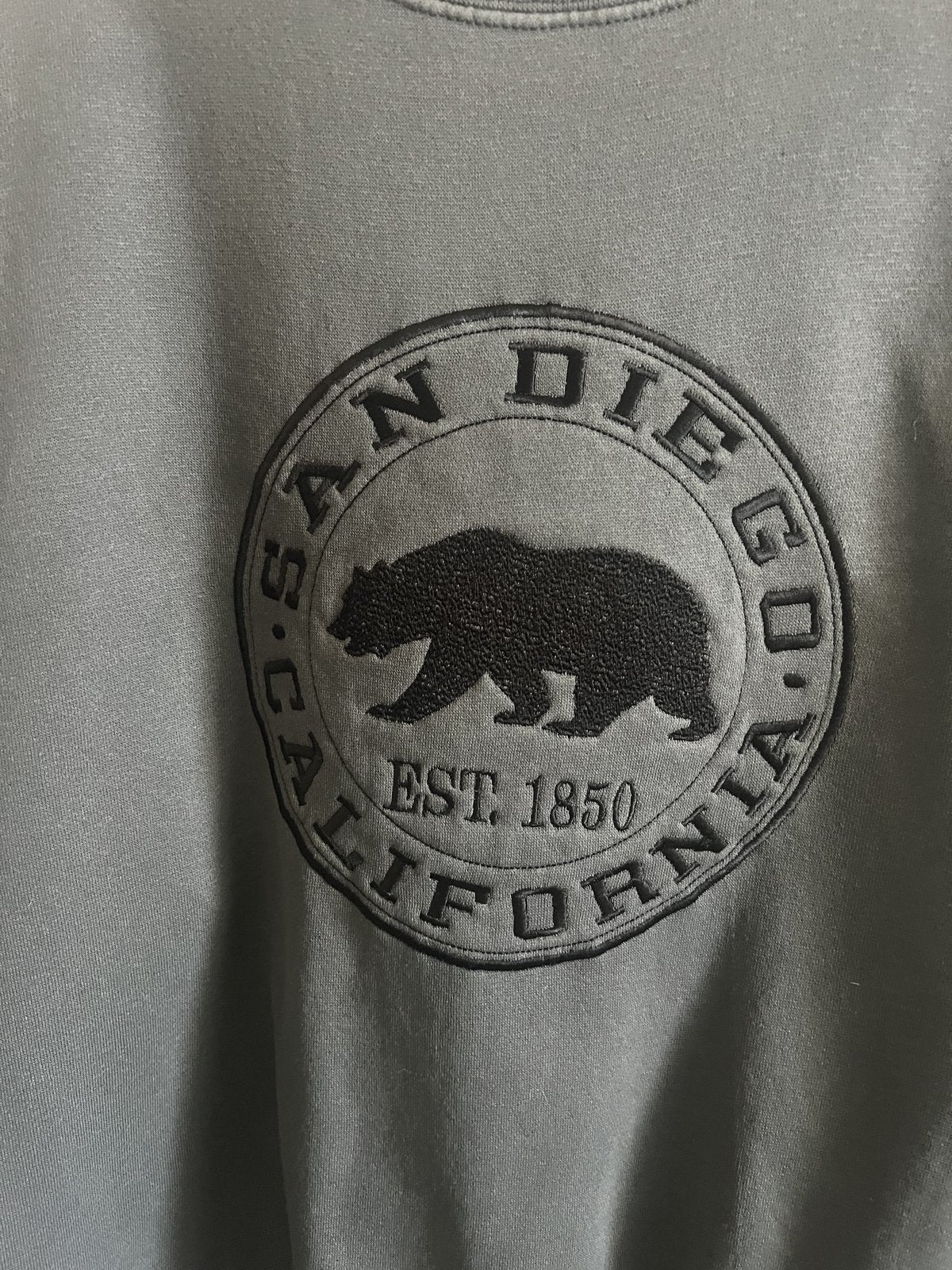 U.S. Vintage Collection San Diego California Bear Graphic Sweatshirt Sz M