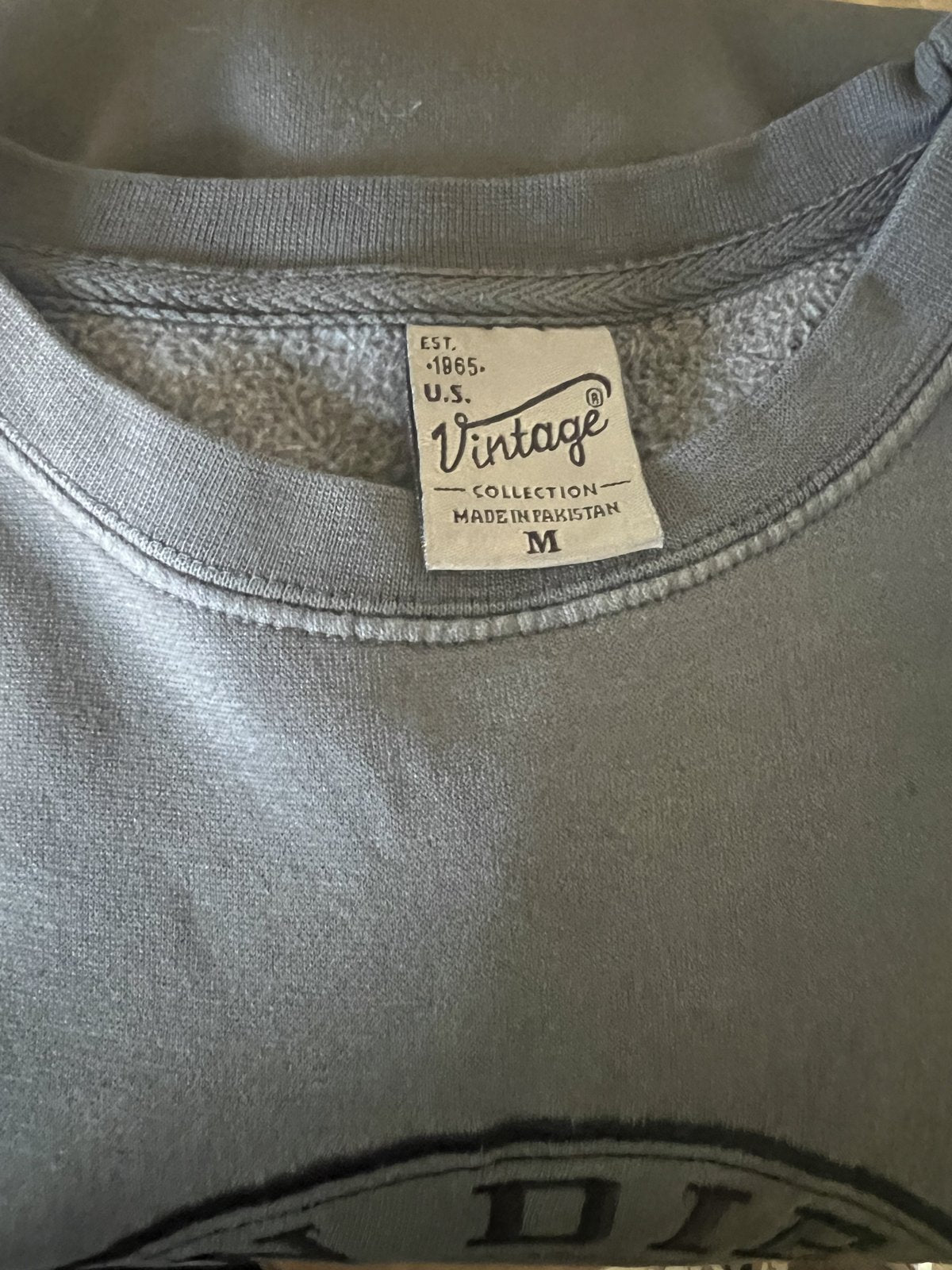 U.S. Vintage Collection San Diego California Bear Graphic Sweatshirt Sz M