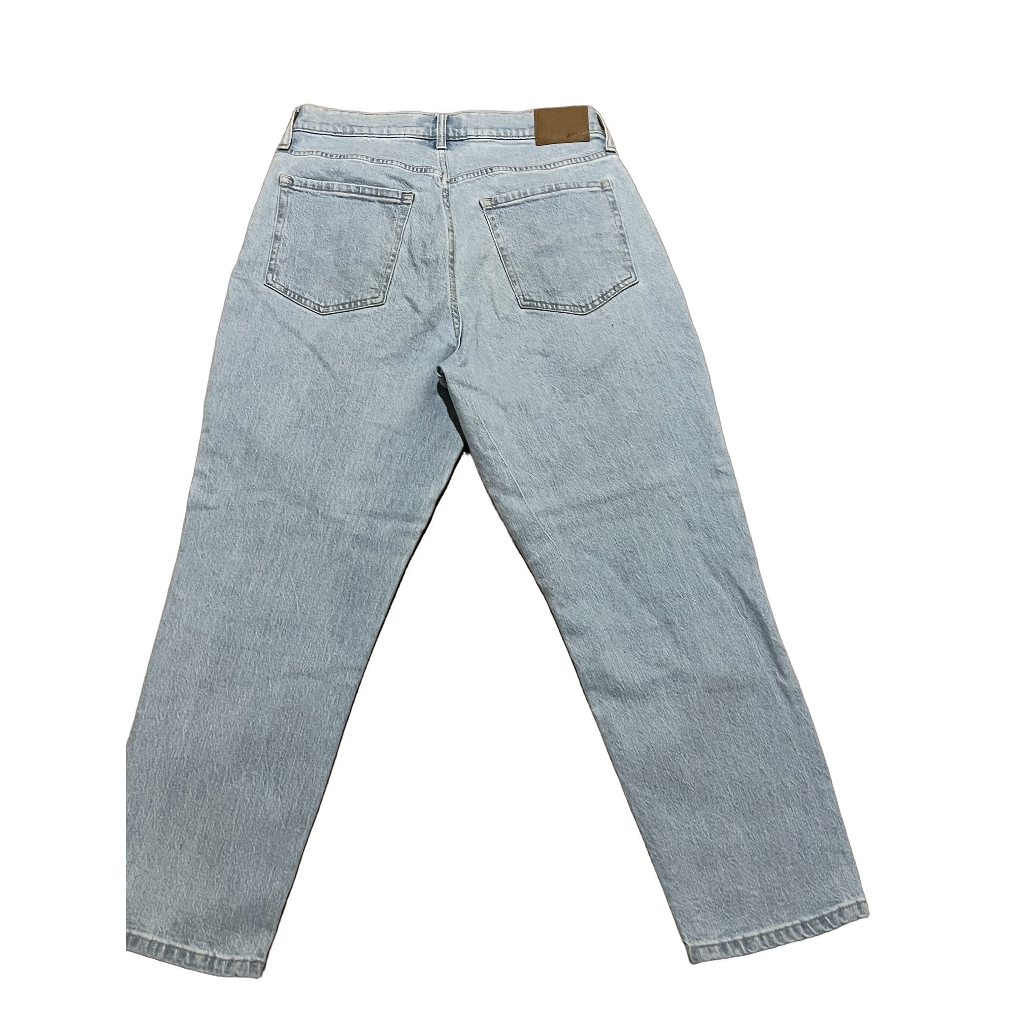 Aeropostale Mom Jean Light Wash High-Rise Denim