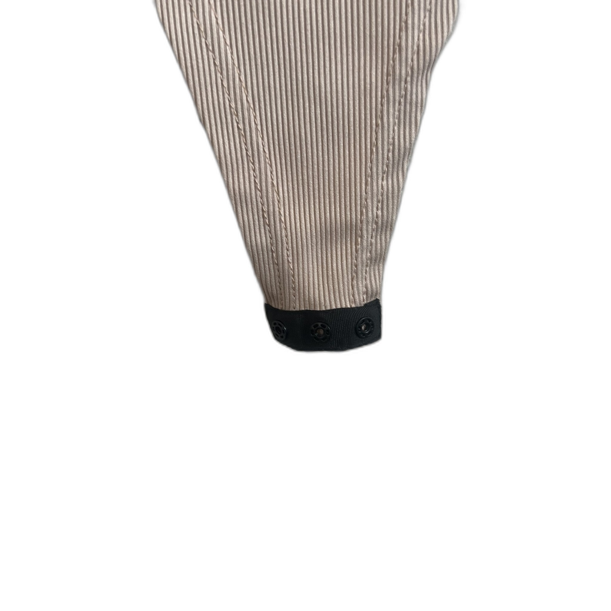 SHEIN Ribbed Tan Sleeveless Bodysuit Size L (8/10)