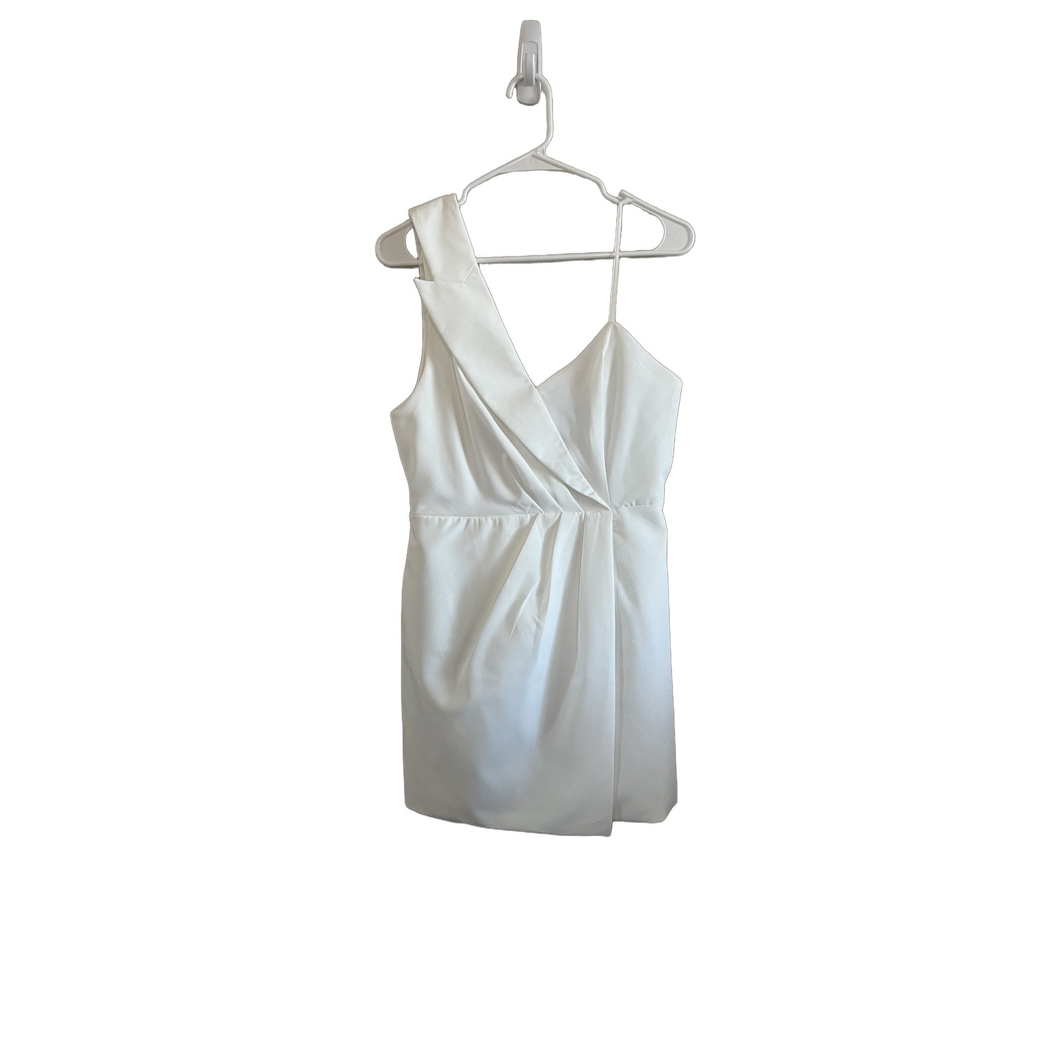 DO+BE White One-Shoulder Mini Dress - NWT
