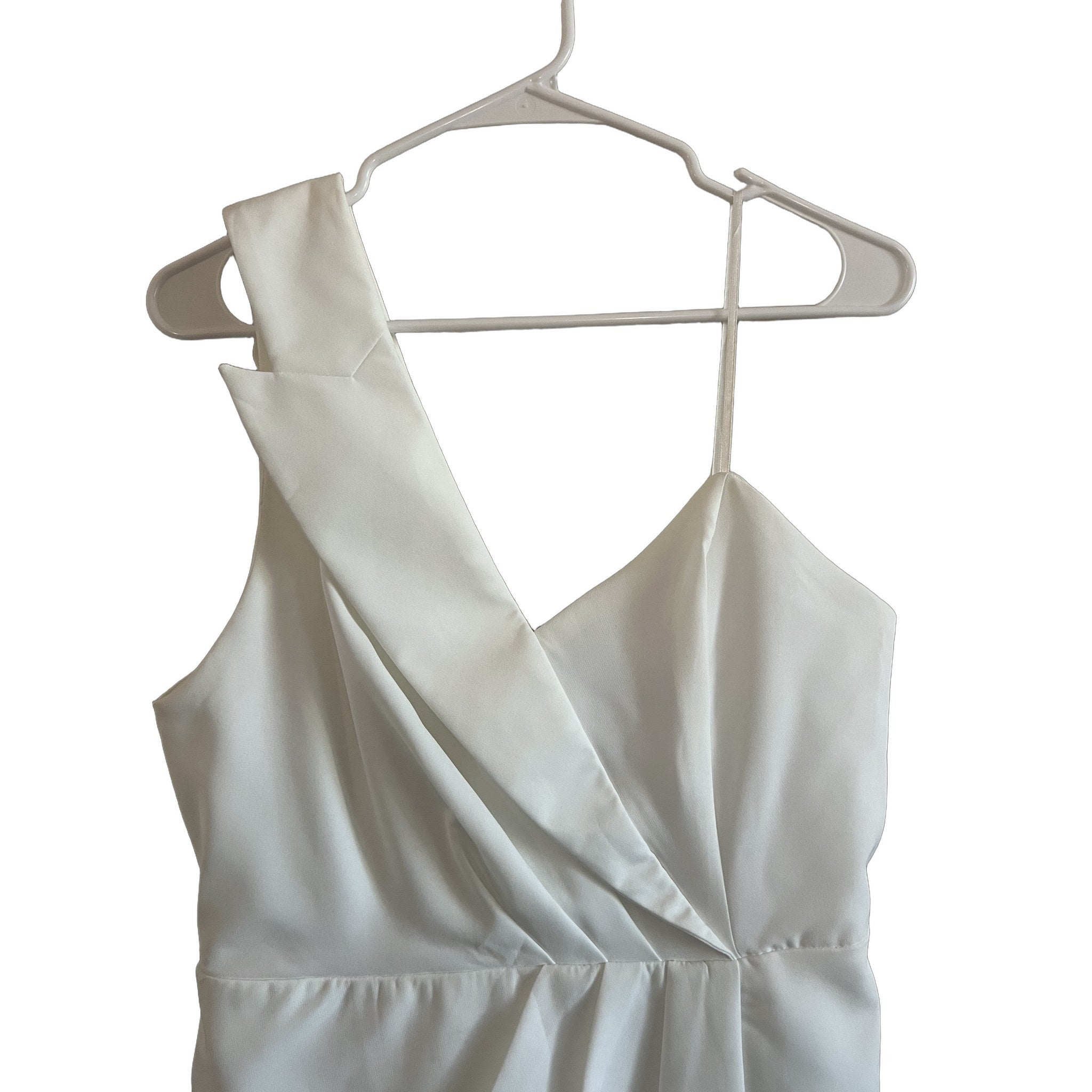 DO+BE White One-Shoulder Mini Dress - NWT