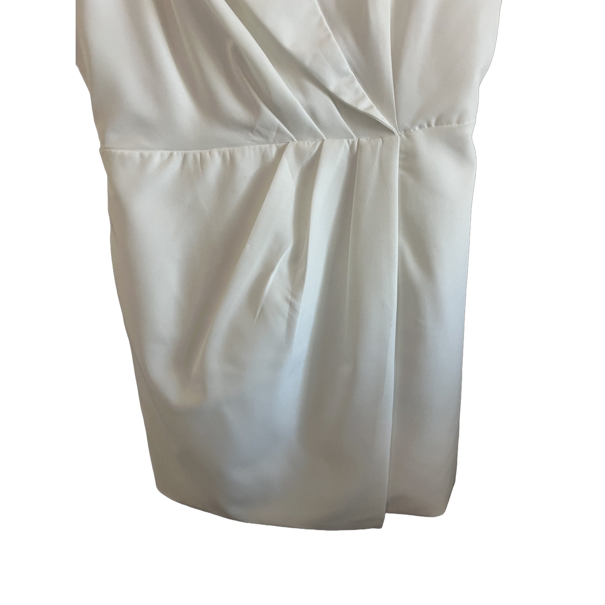 DO+BE White One-Shoulder Mini Dress - NWT