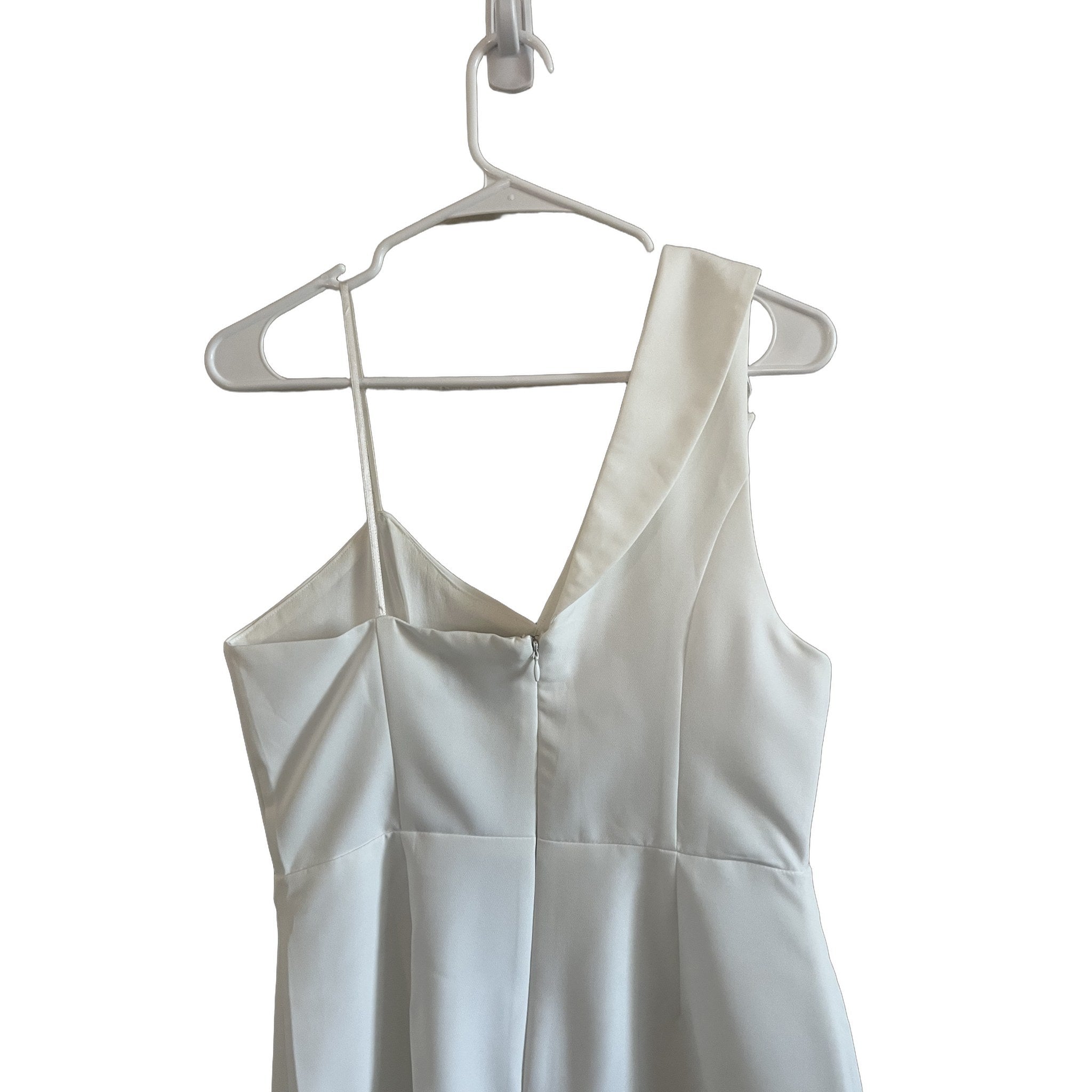 DO+BE White One-Shoulder Mini Dress - NWT