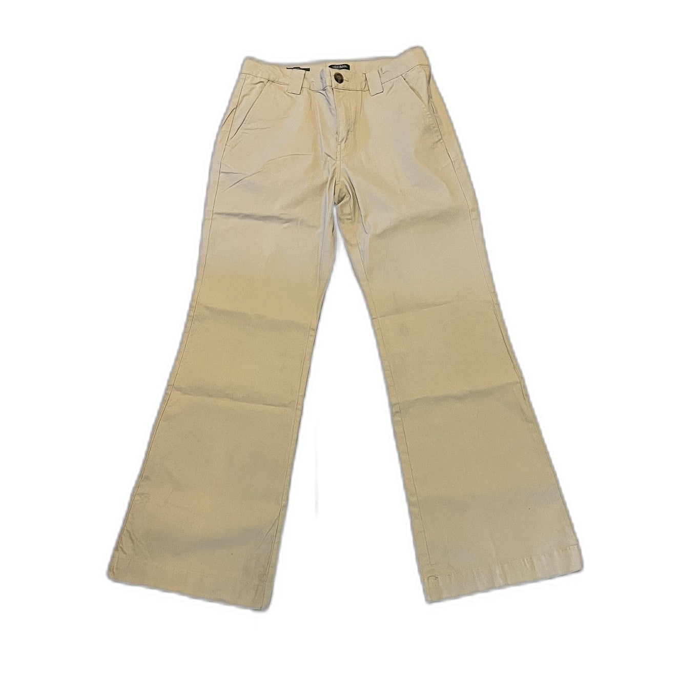 Wild Fable Women's Khaki Low-Rise Flare Chino Pants Size S/3