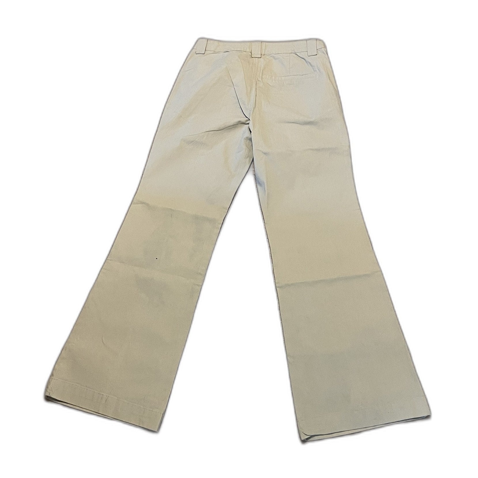 Wild Fable Women's Khaki Low-Rise Flare Chino Pants Size S/3