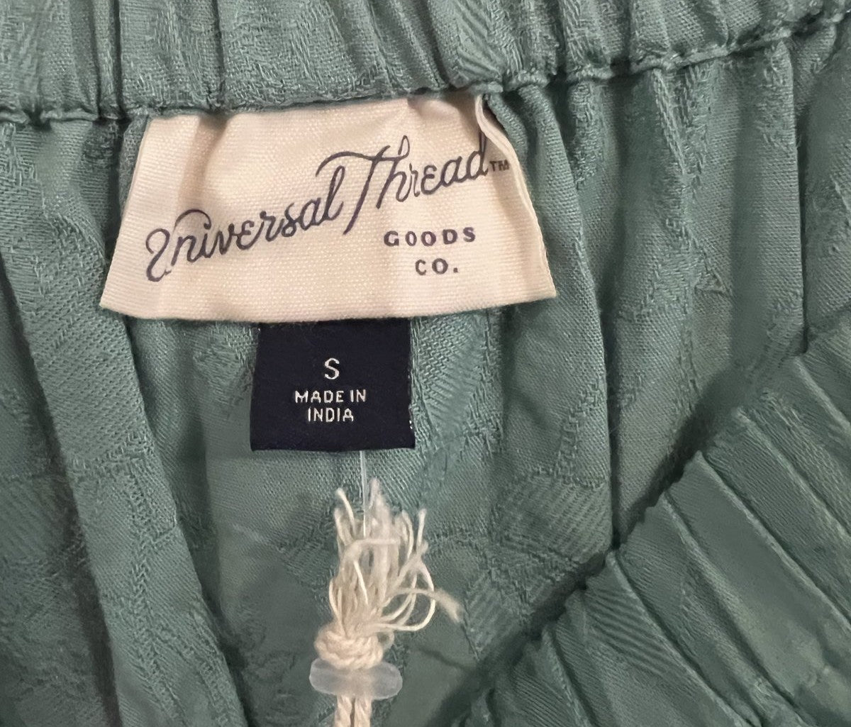 Universal Thread Sage Green Tiered Off-Shoulder Dress Size S NWT