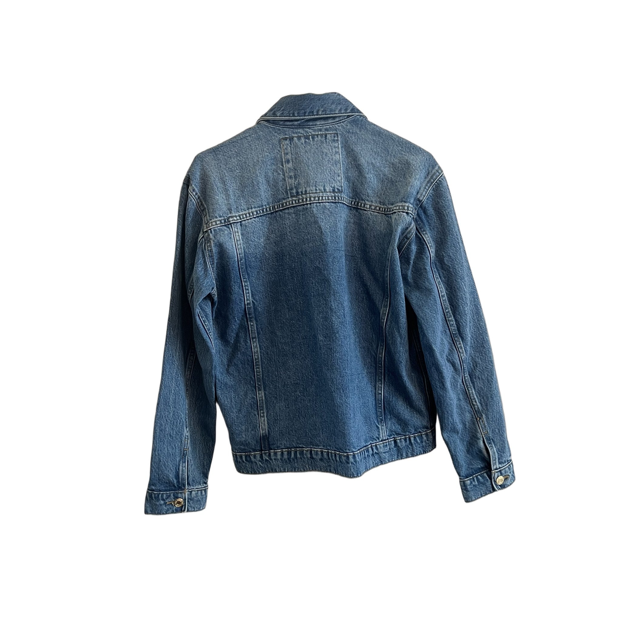 Michael Kors Blue Denim Trucker Jacket - Women's Size M