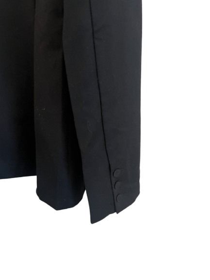 Olivaceous Paola Slim Blazer Women's L Black NWT