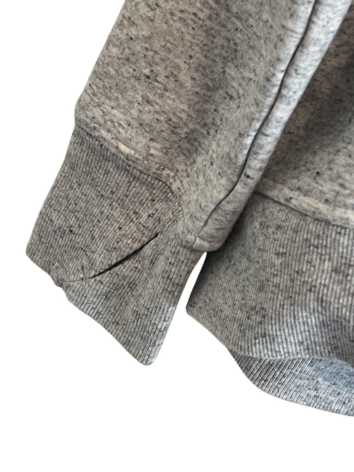 All in Motion Heather Gray Mock Neck Zip Pullover Sweatshirt XXL