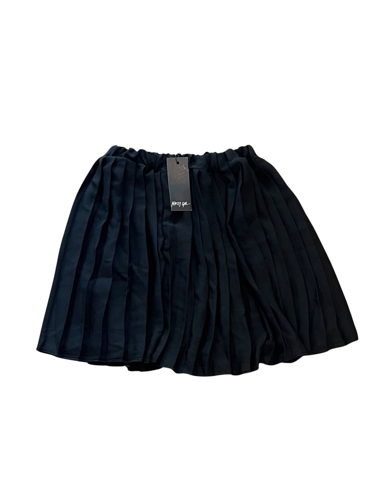 Nasty Gal Black Pleated Skirt NWT Size 10 UK / 6 US / 38 EU