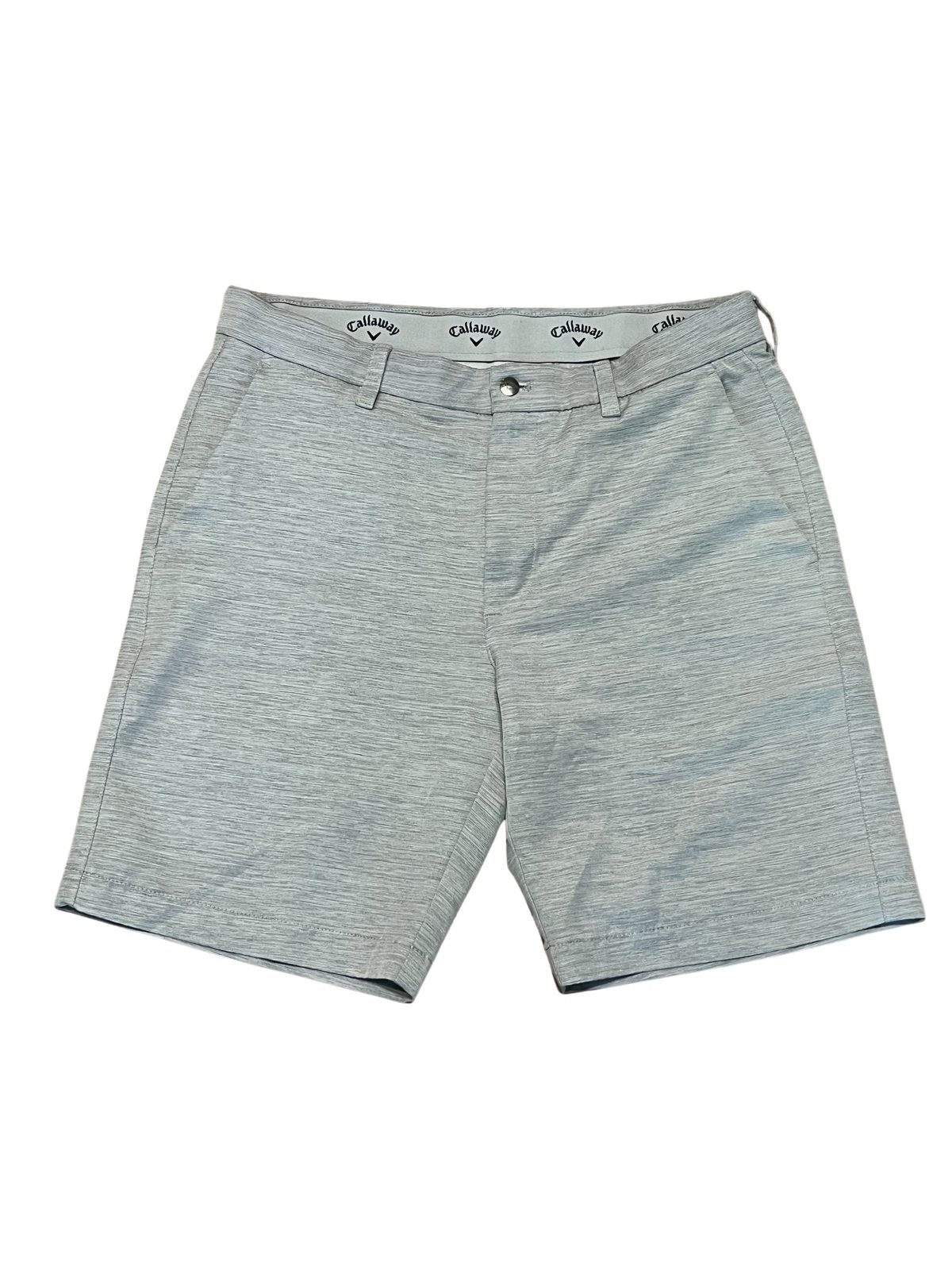 Callaway Men's Golf Shorts Size 34 Light Blue Heather