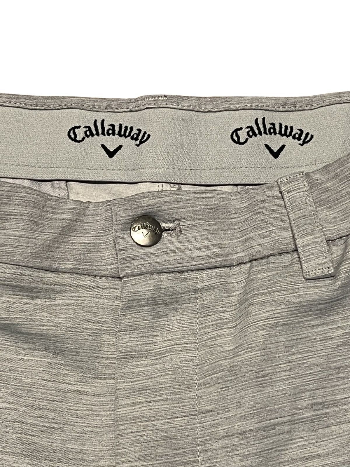 Callaway Men's Golf Shorts Size 34 Light Blue Heather