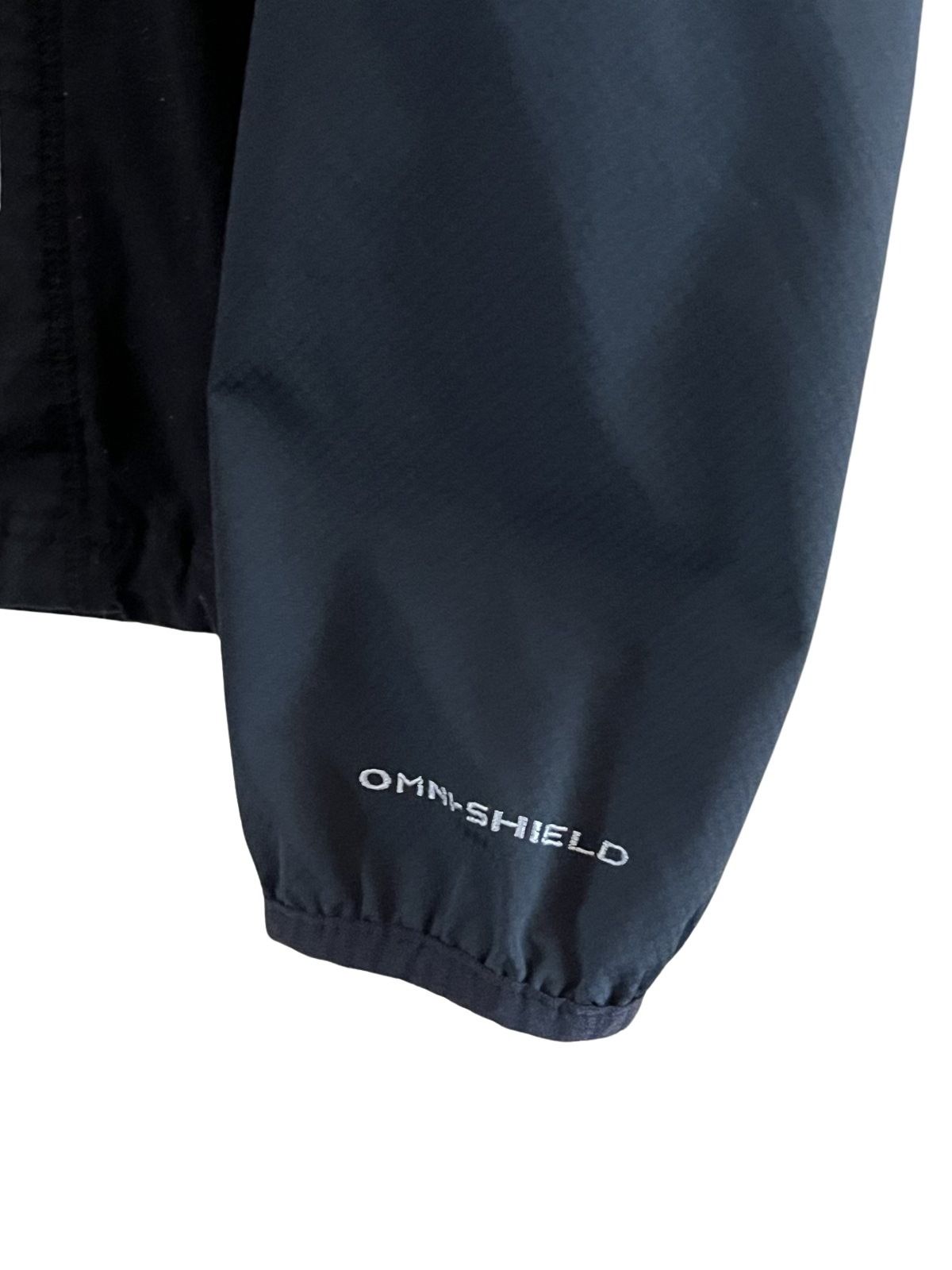 Columbia Omni-Shield Black Hooded Zip Jacket - Women's Size S