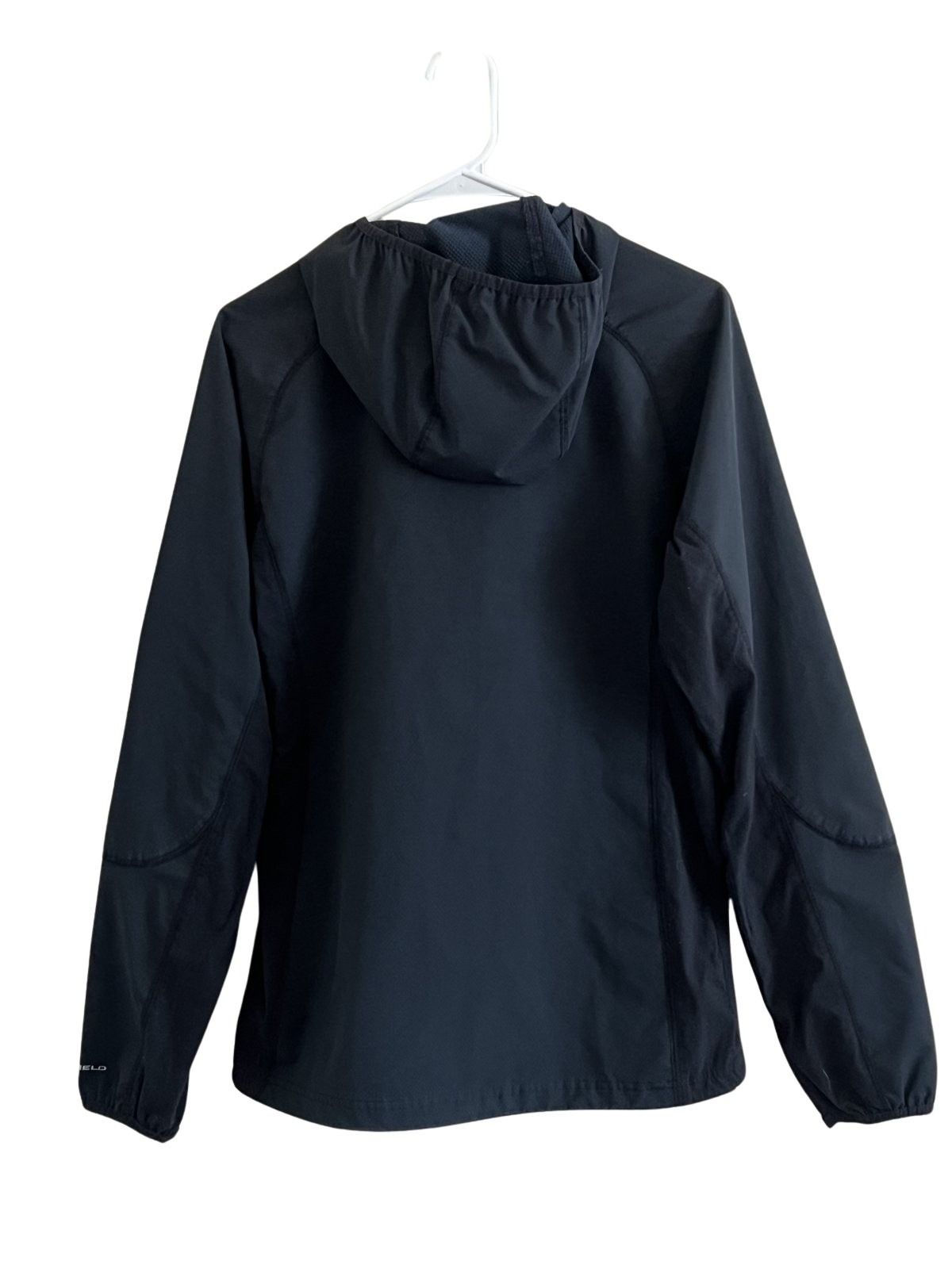Columbia Omni-Shield Black Hooded Zip Jacket - Women's Size S