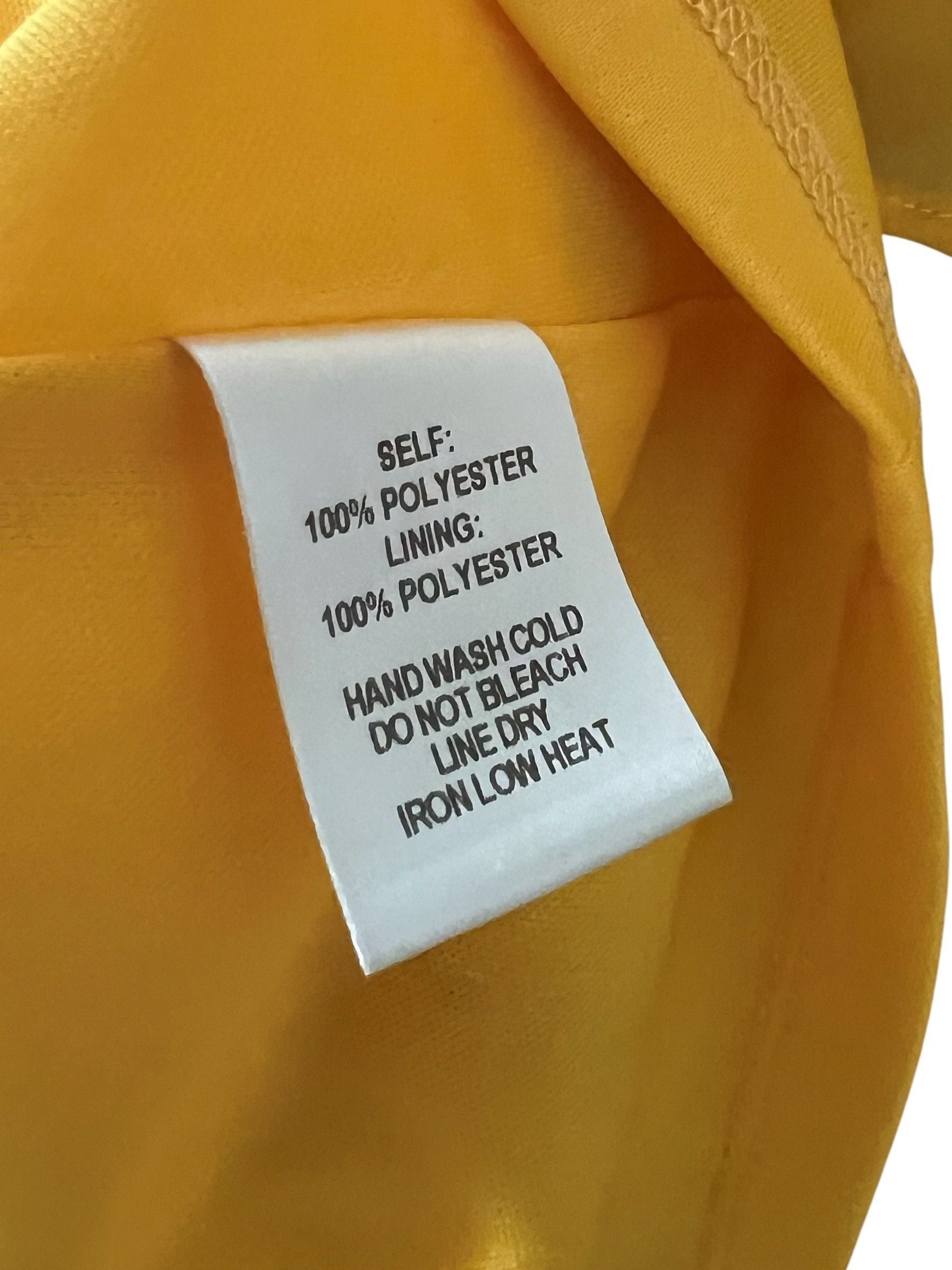 Lulus Yellow Floral Tiered Ruffle Maxi Dress Size XS