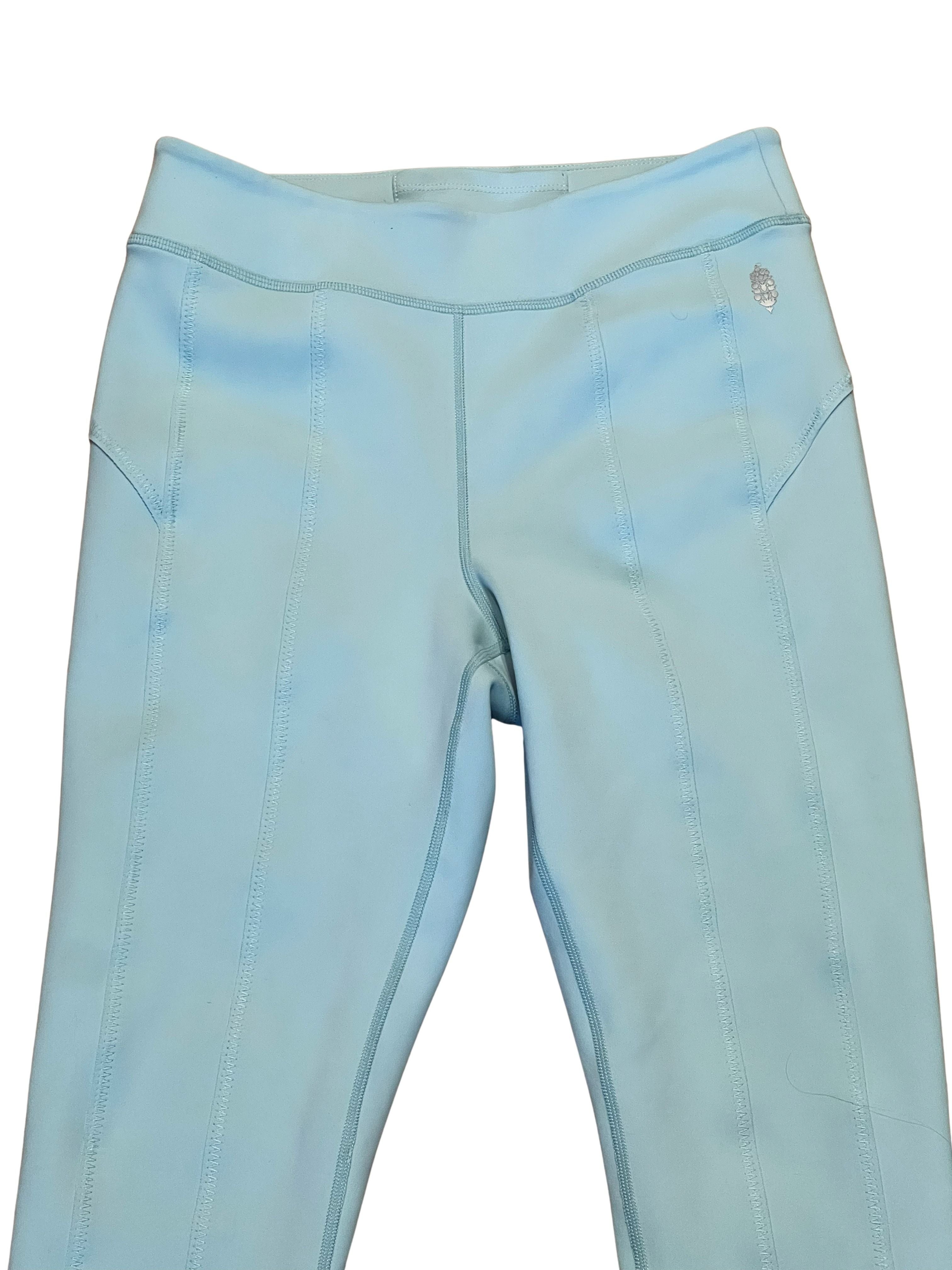 Lululemon Light Blue Leggings - Size 6