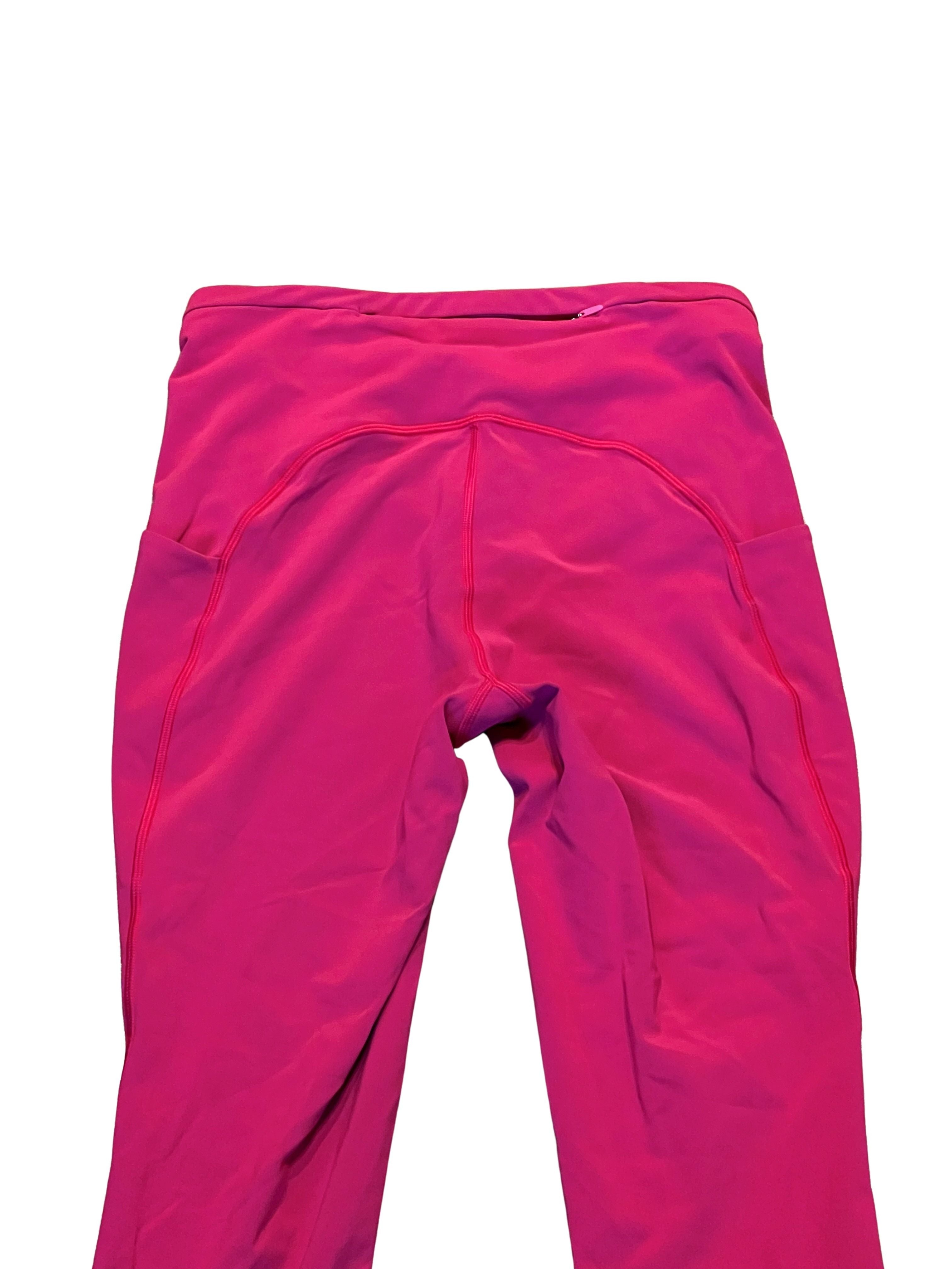 Lululemon Pink Leggings with Side Pockets