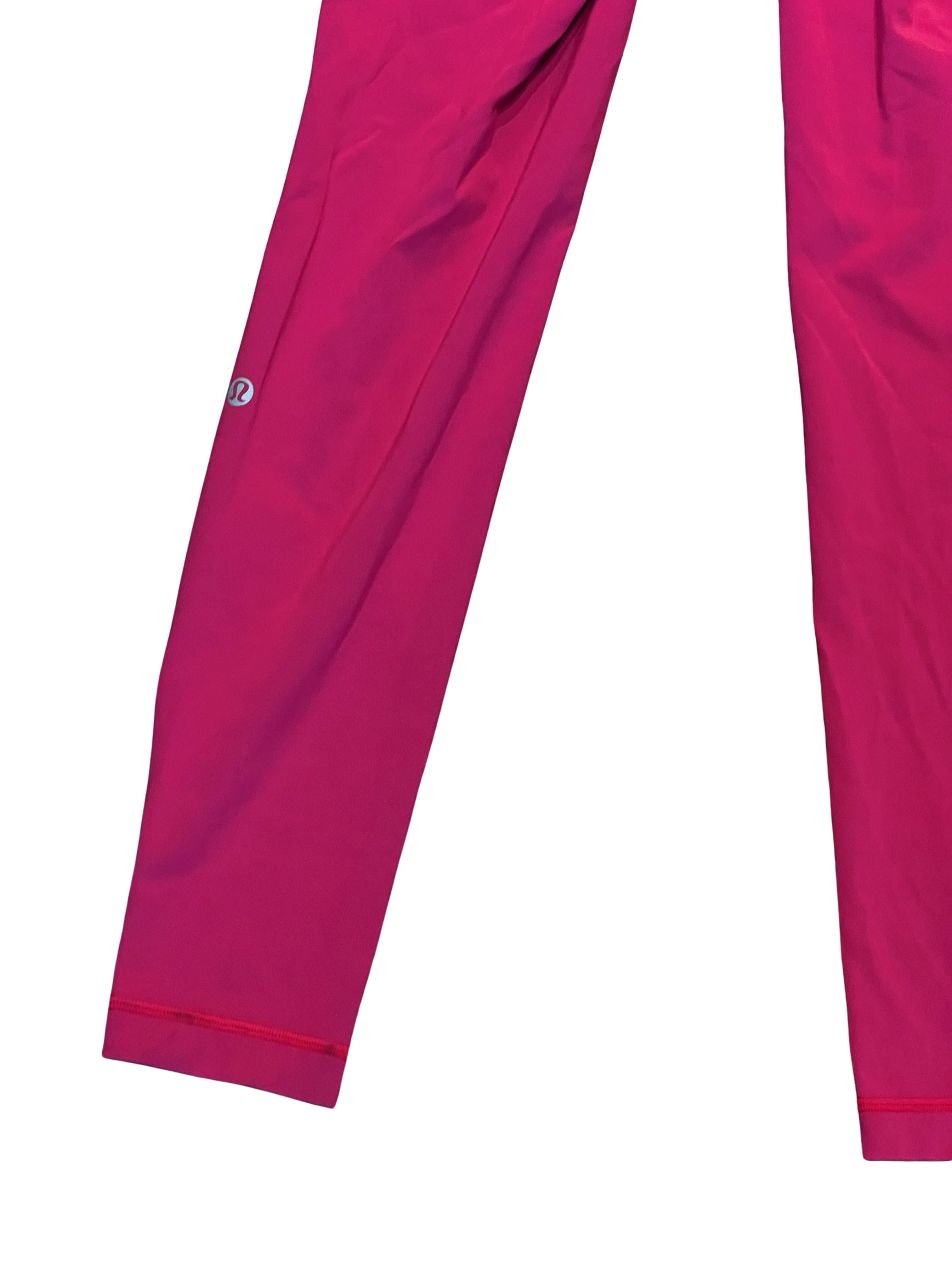 Lululemon Pink Leggings with Side Pockets