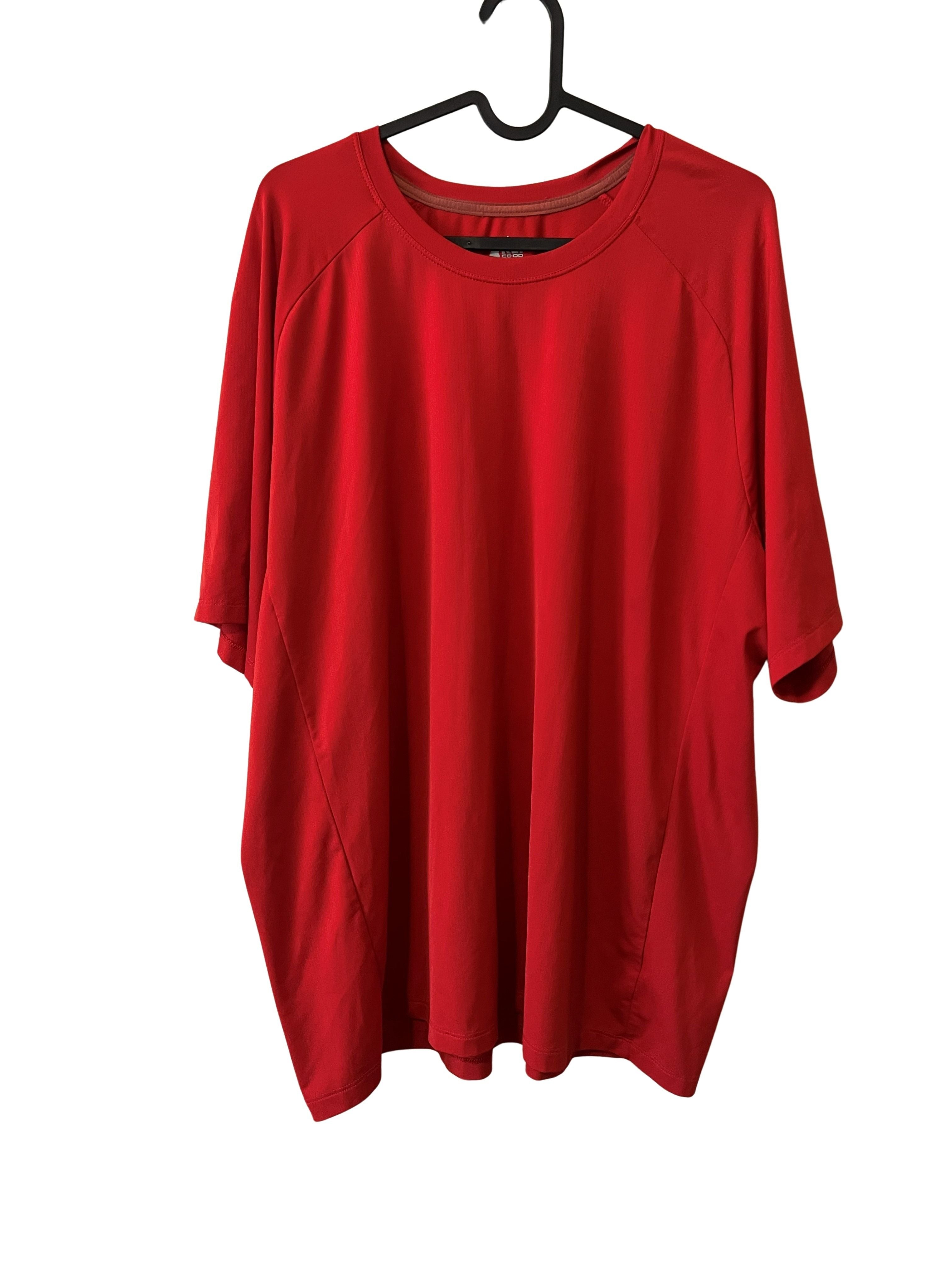 REI Co-op Men's XL Red Short Sleeve Athletic T-Shirt