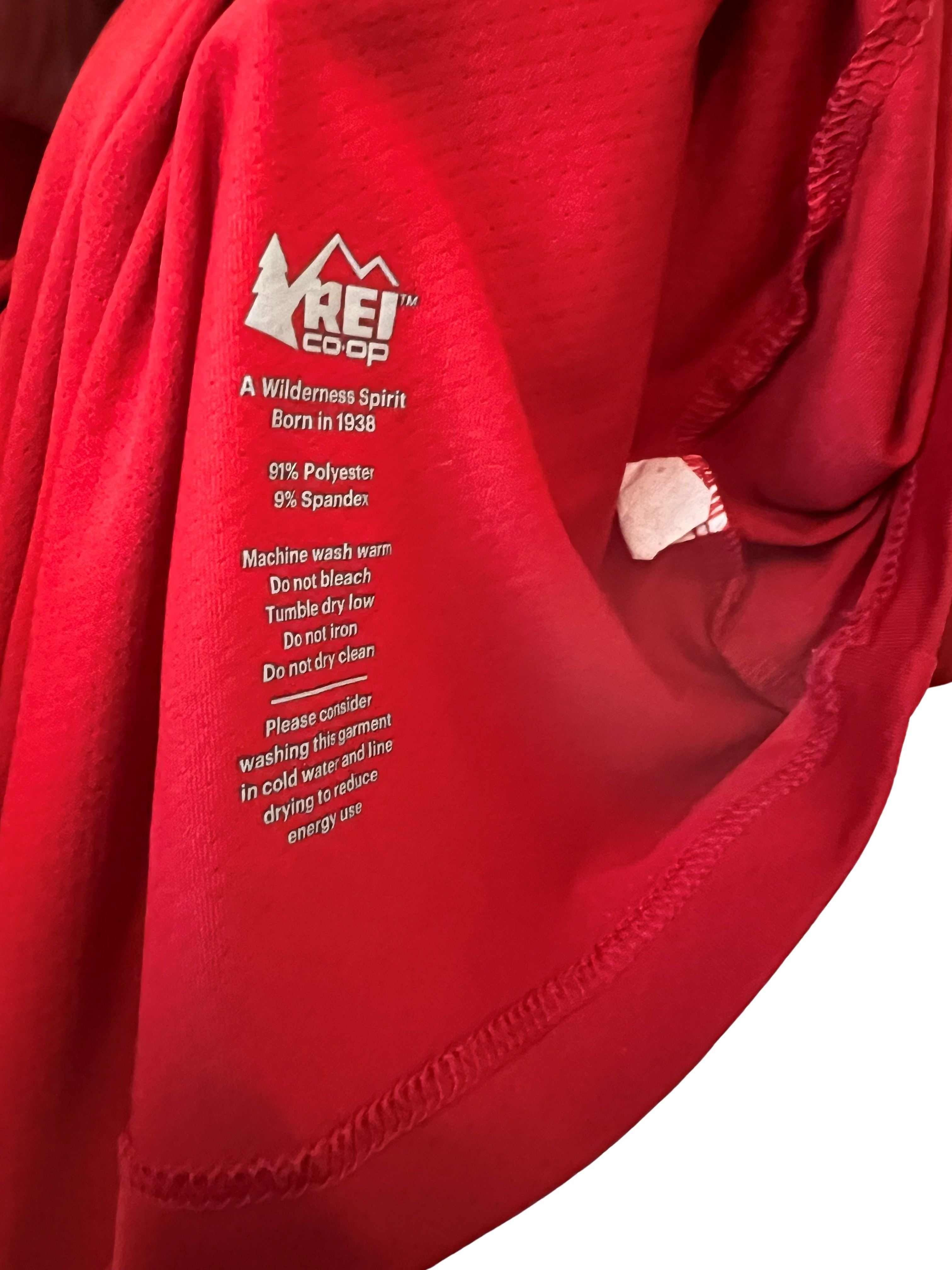 REI Co-op Men's XL Red Short Sleeve Athletic T-Shirt