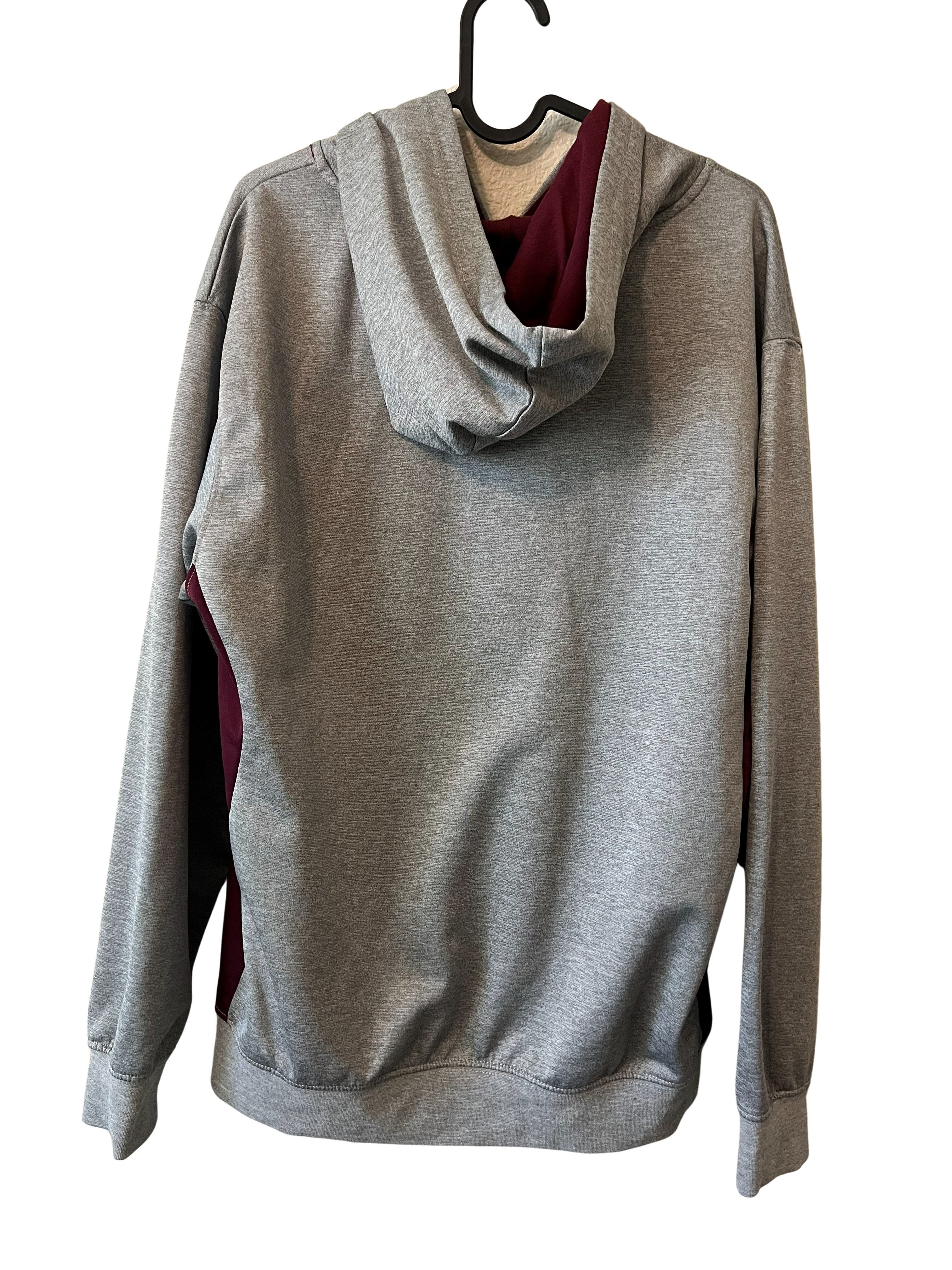 ASU Arizona State Sun Devils Pullover Hoodie - Gray/Maroon