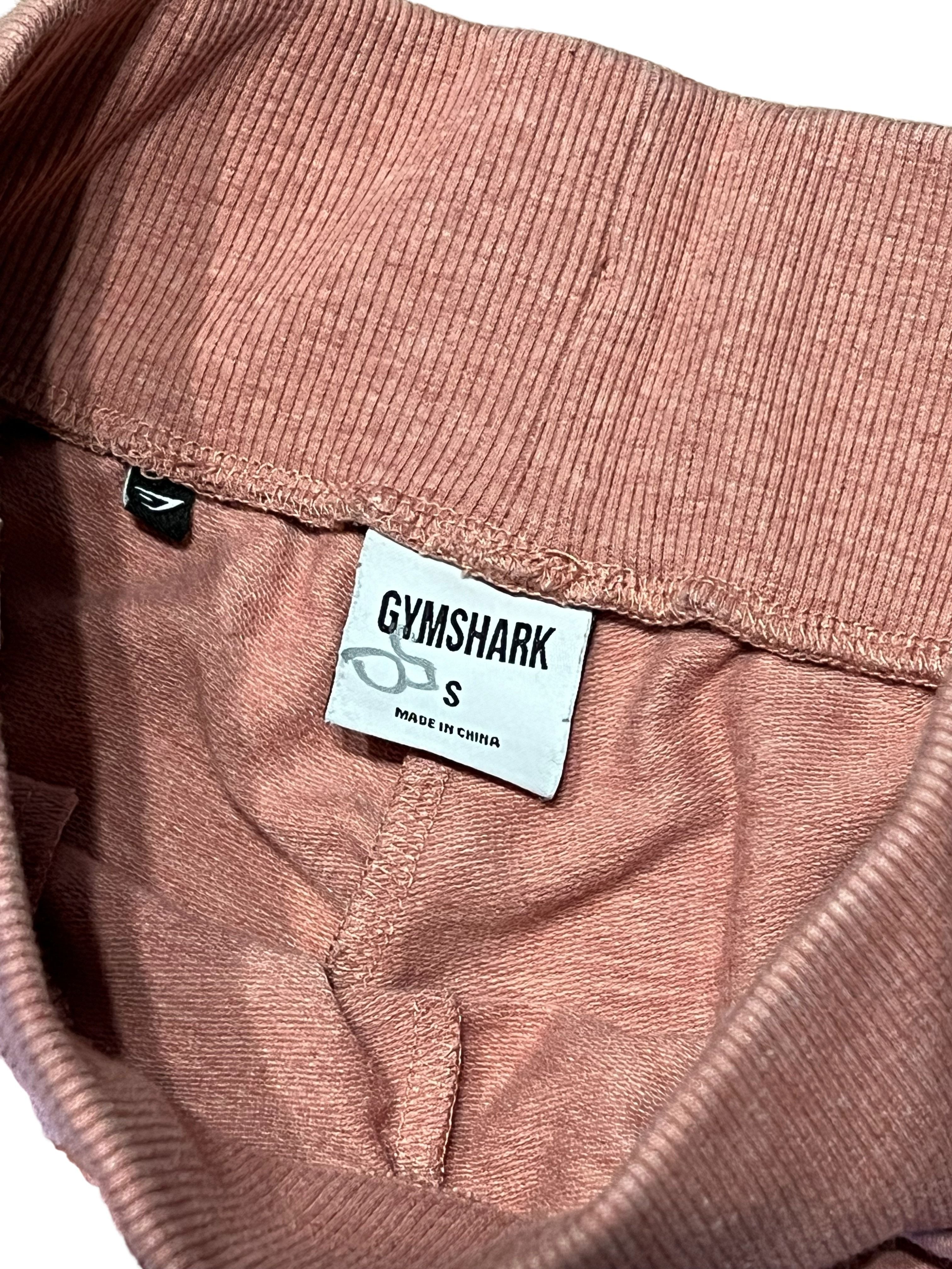 Gymshark Women's Small Pink Jogger Sweatpants with Ankle Ties