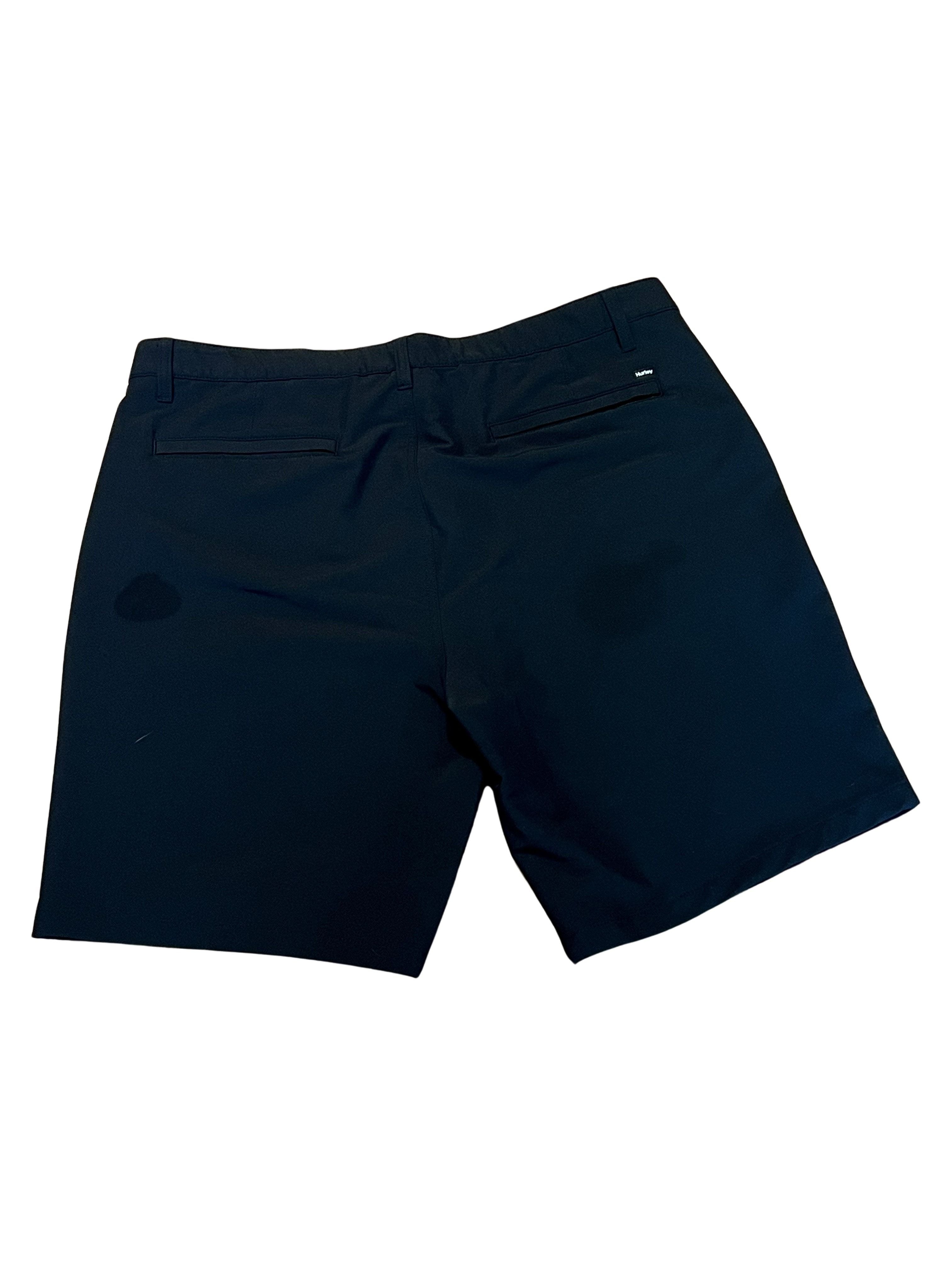 Hurley Men's Black Hybrid Walk Shorts Size 40