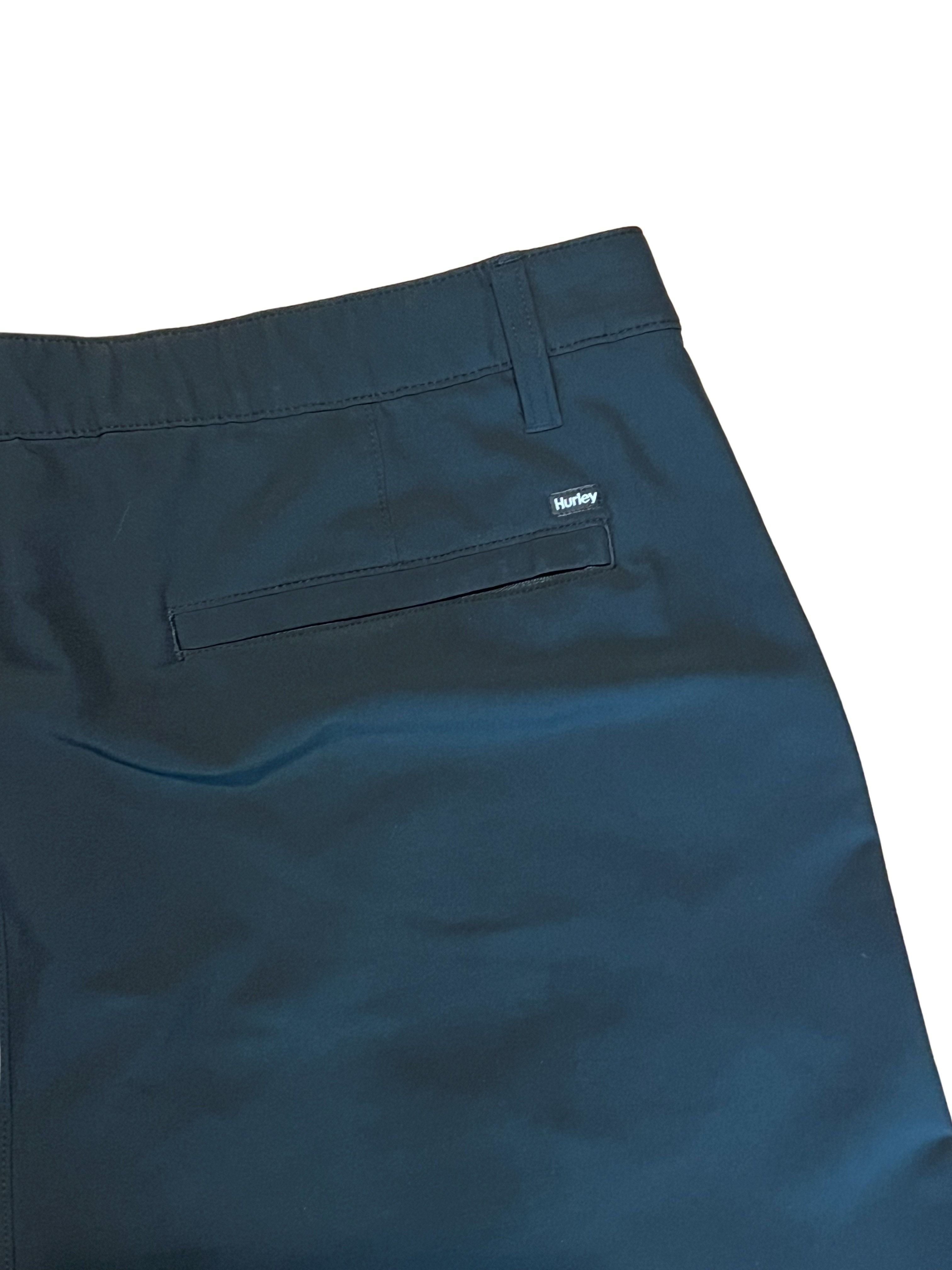 Hurley Men's Black Hybrid Walk Shorts Size 40