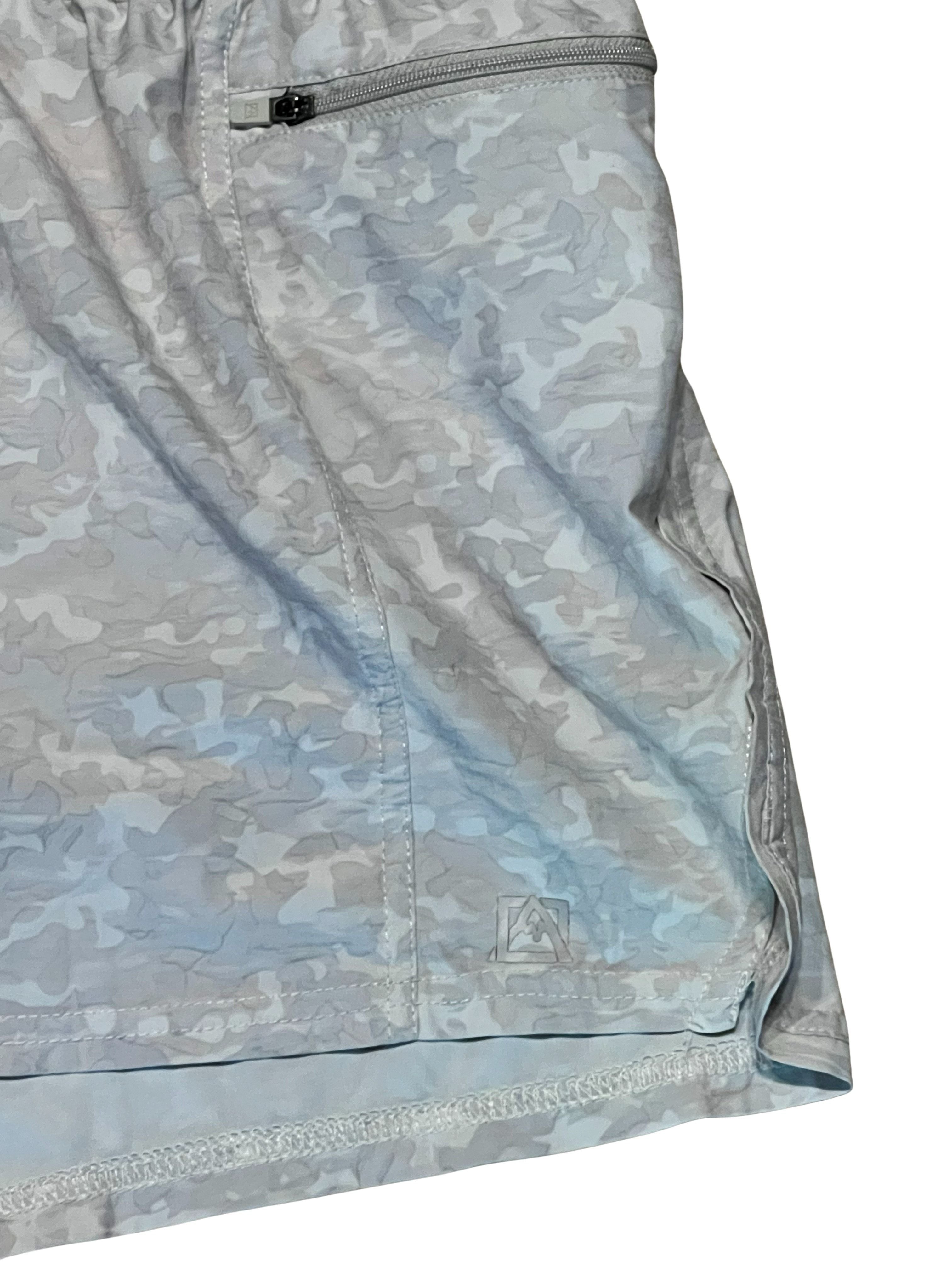 Avalanche Outdoor Supply Co. Grey Camo Athletic Shorts - Medium