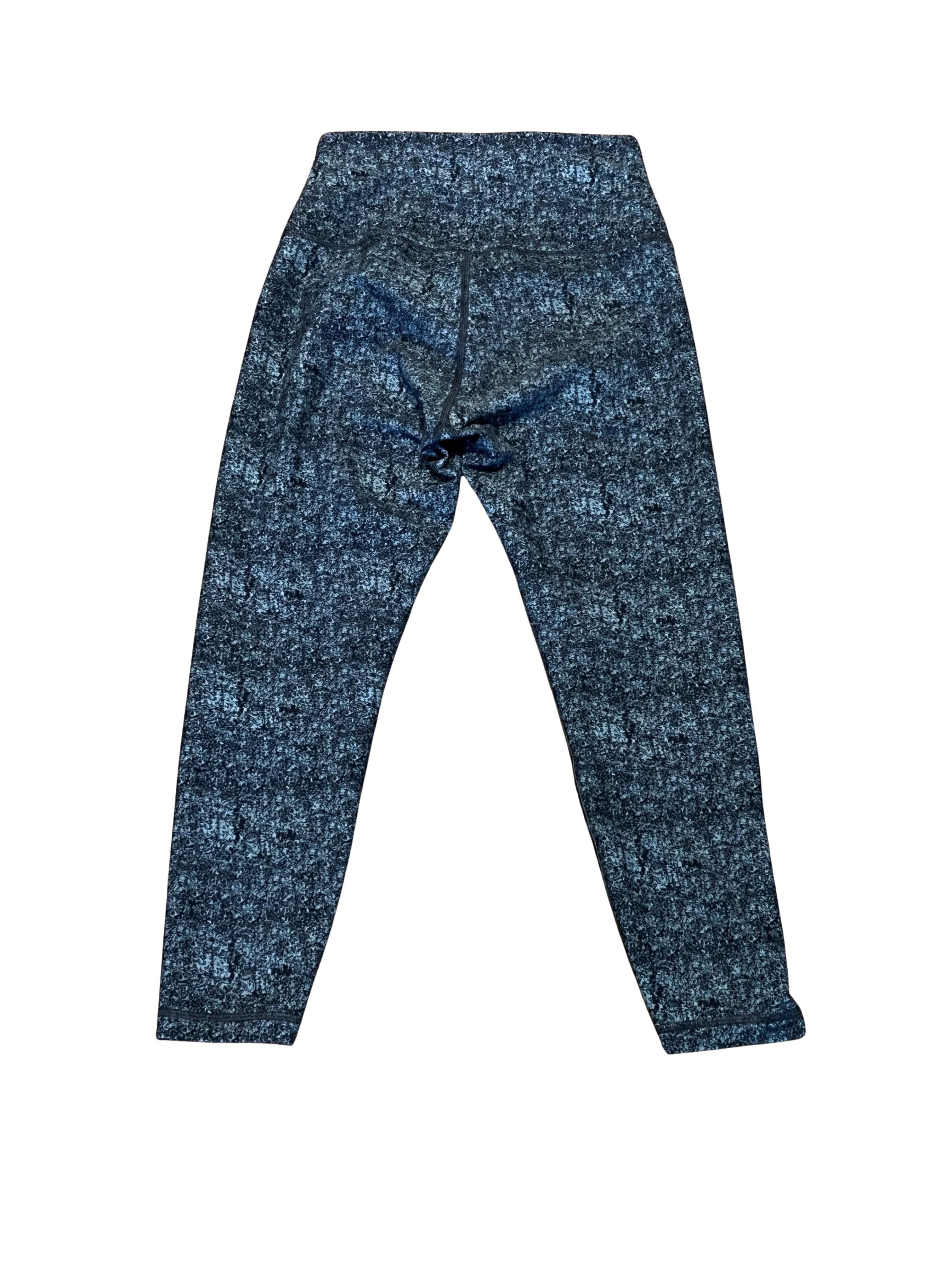 Peloton Women's Size S Navy Heather Print Leggings