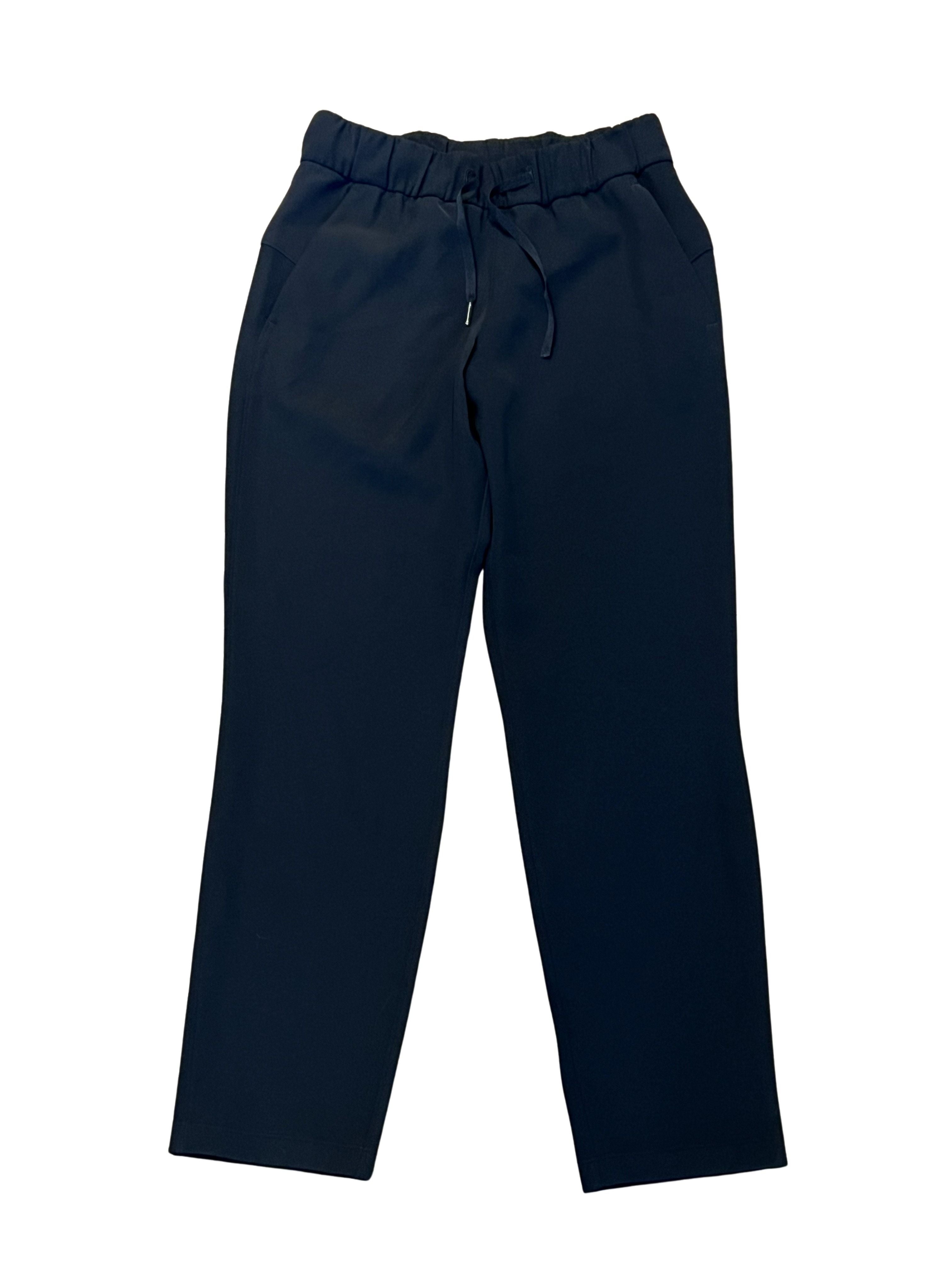 Lululemon Women's Black Jogger Style Pants with Drawstring Waist