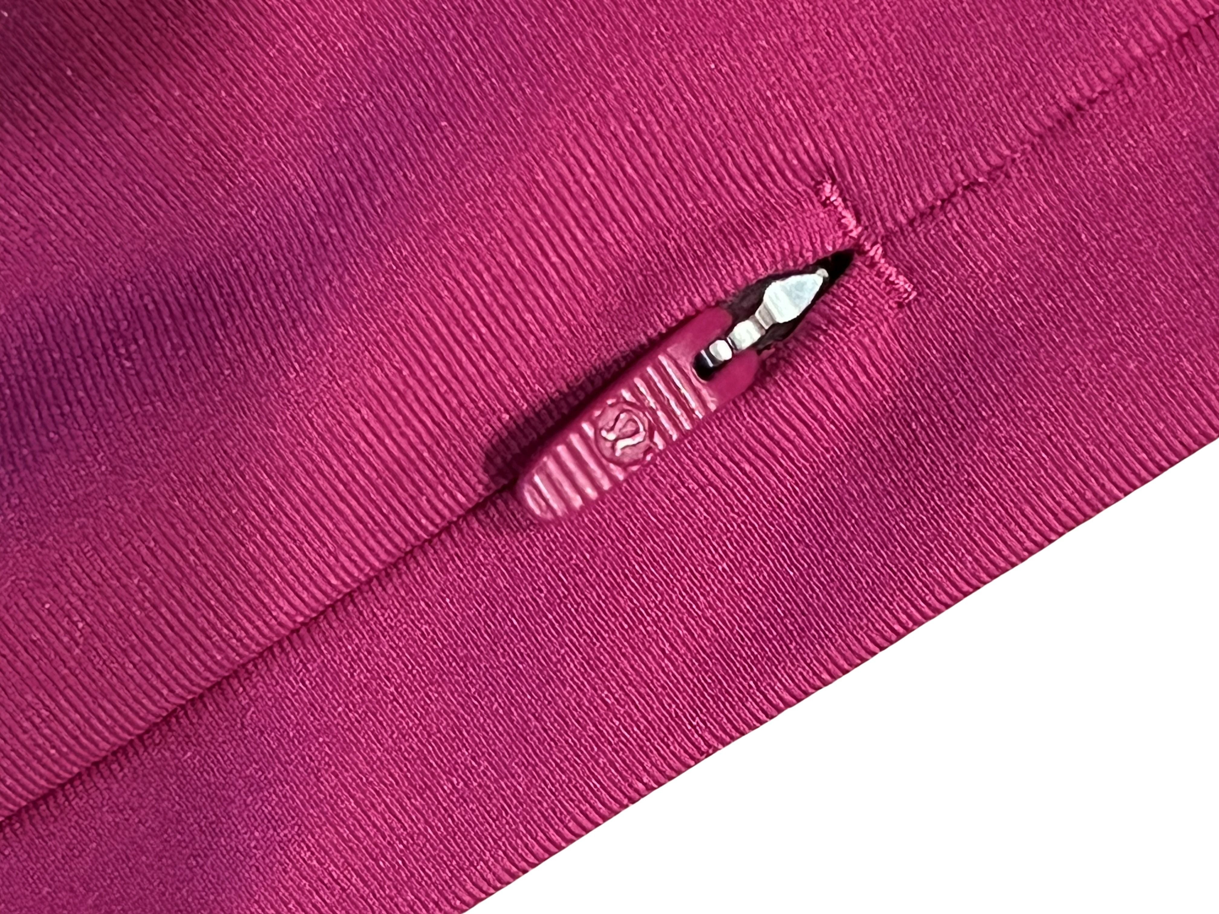 Lululemon Women's Magenta Leggings with Side Pocket