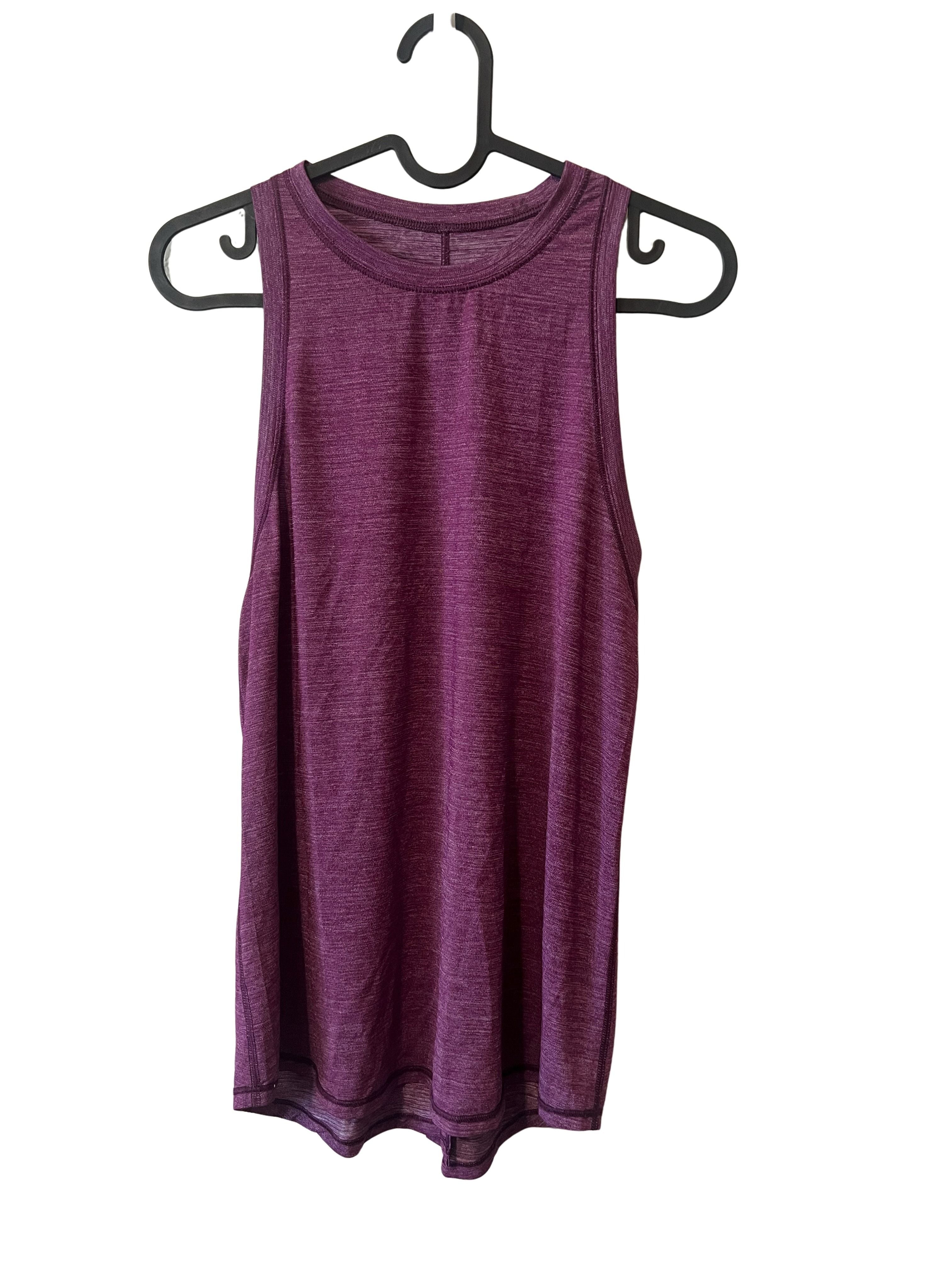 Lululemon Women's Purple Heather Racerback Tank Top