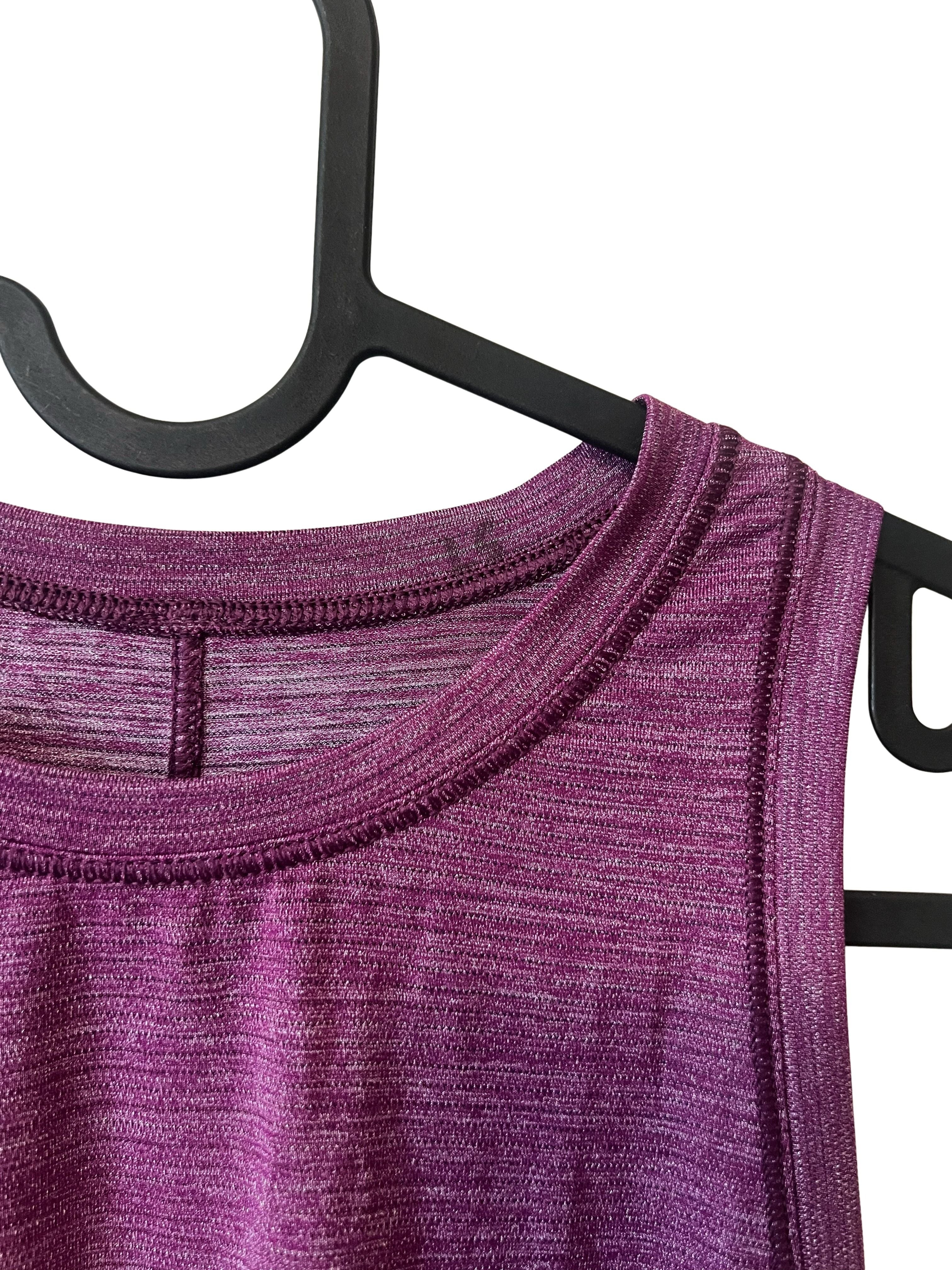 Lululemon Women's Purple Heather Racerback Tank Top