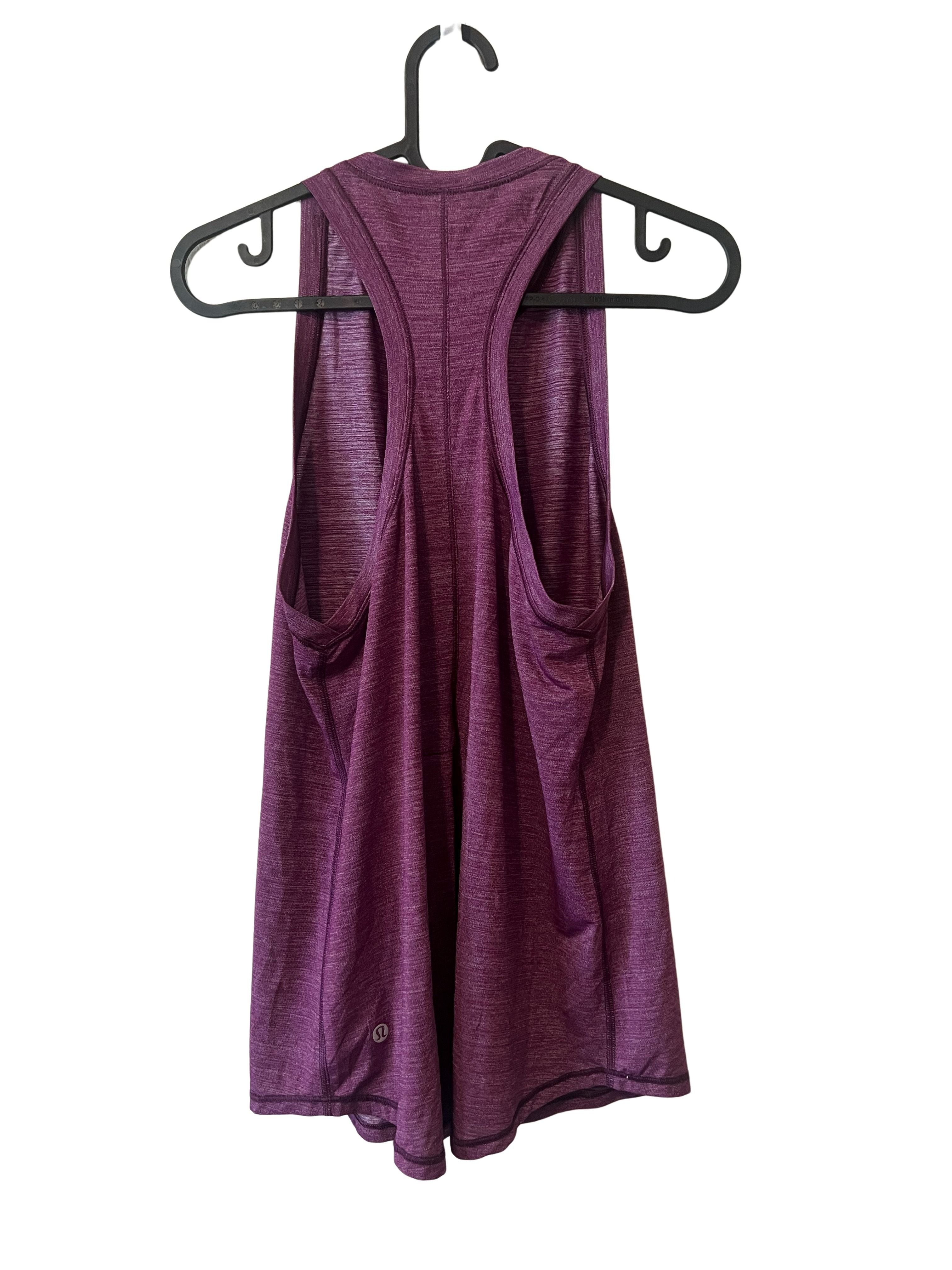 Lululemon Women's Purple Heather Racerback Tank Top