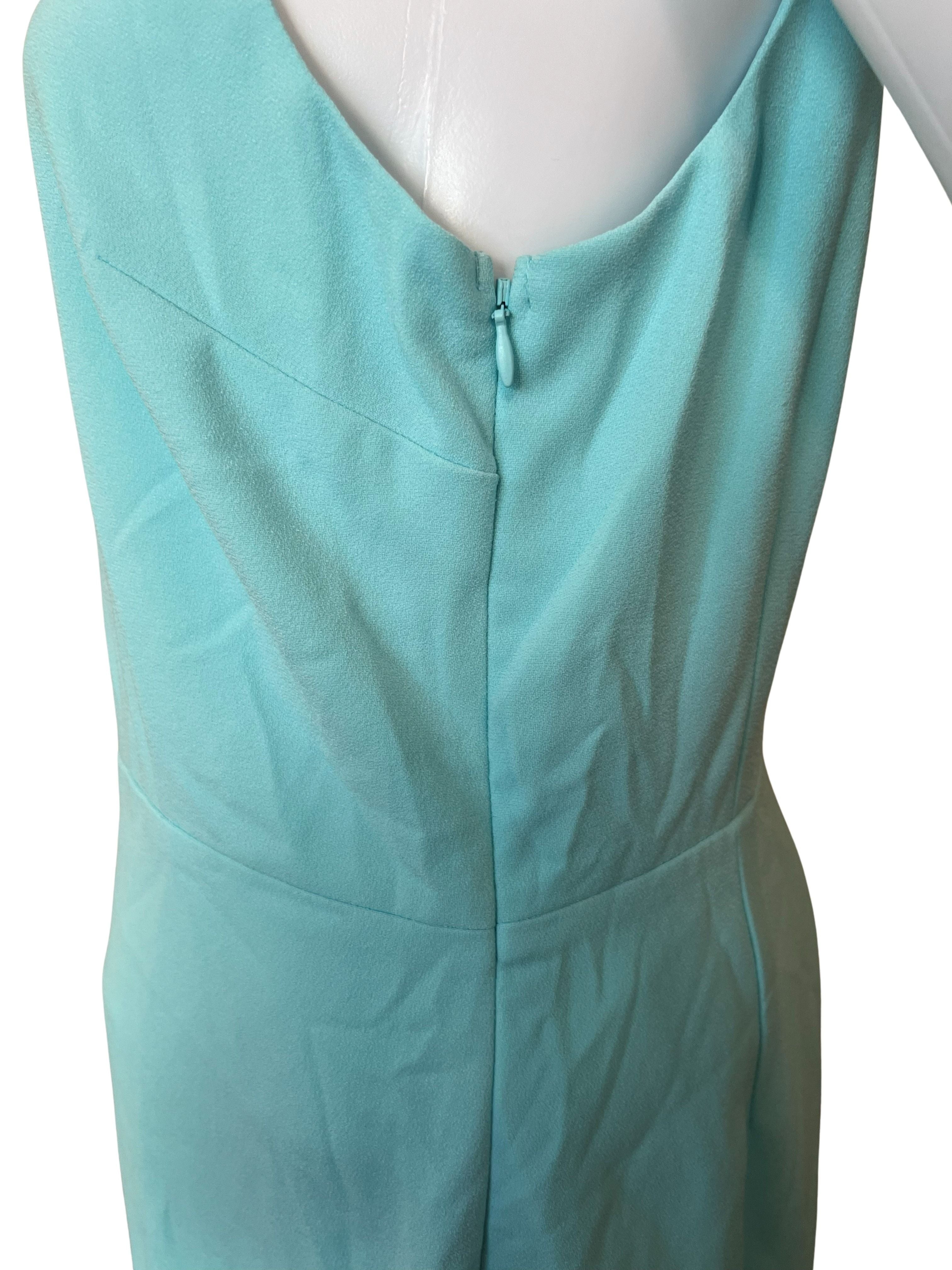 Banana Republic Mint Sheath Dress with Laser-Cut Detail - Petite 10