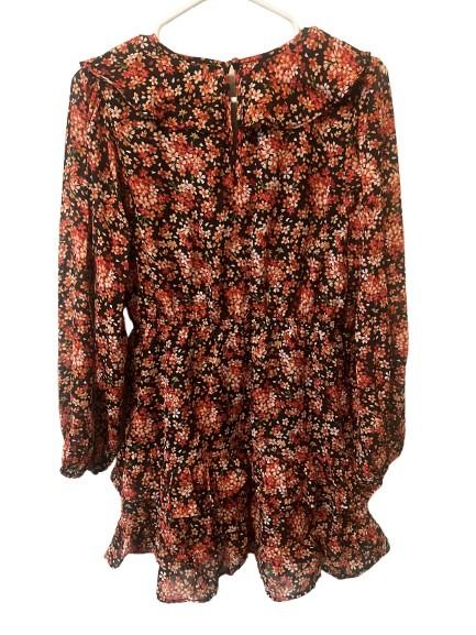 Nasty Gal Collection Floral Ruffle Wrap Dress - US 2 - NWT